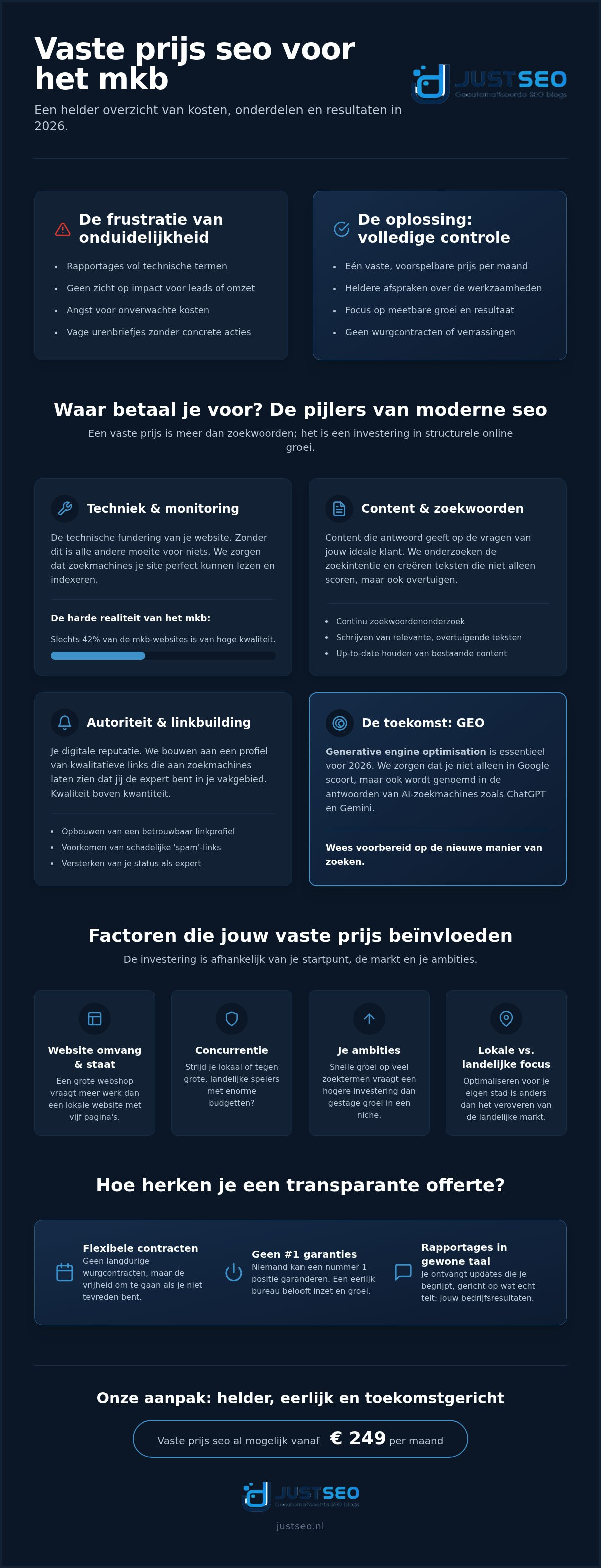 Vaste prijs seo