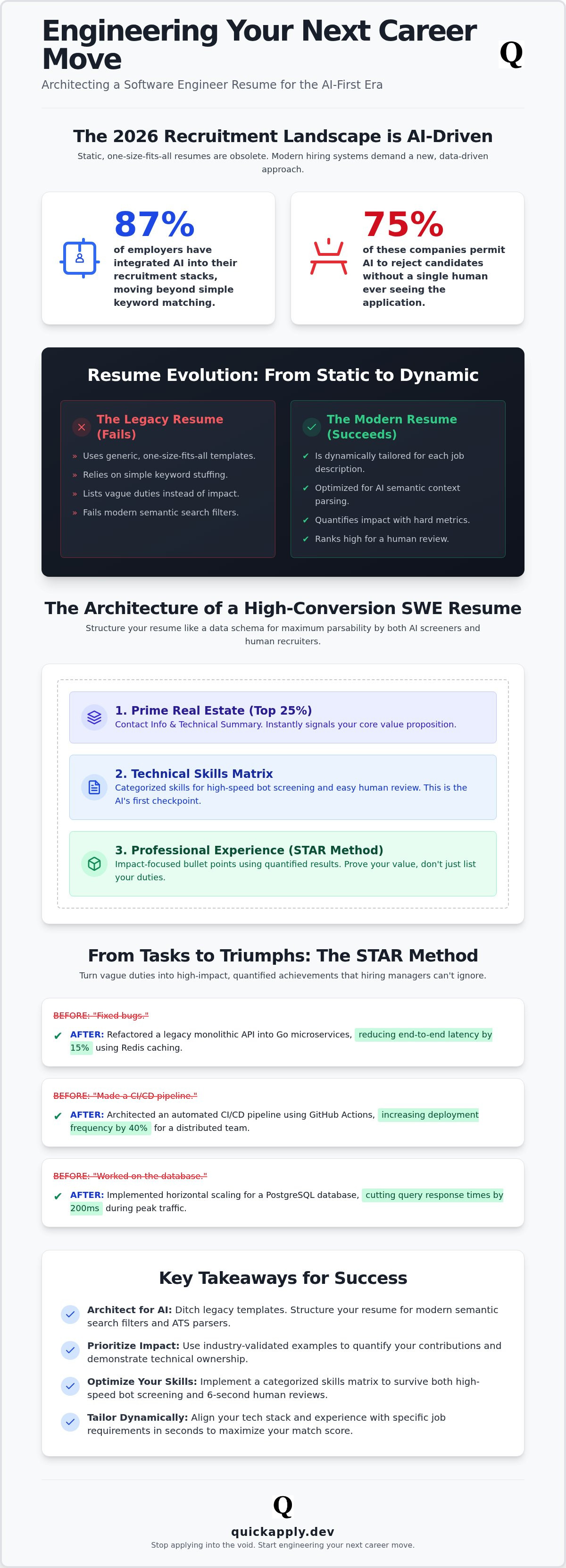 Software engineer resume examples