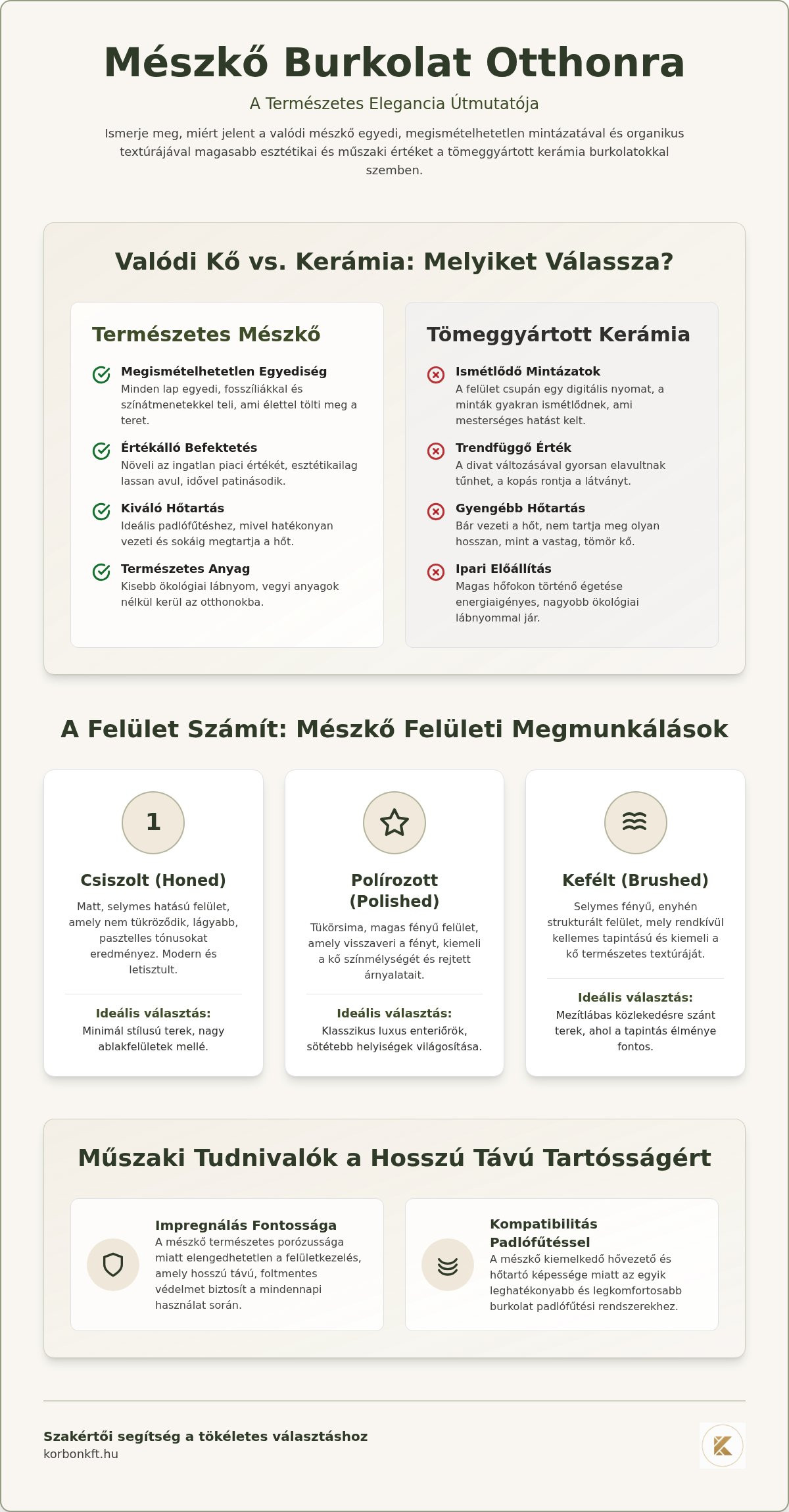Mészkő burkolat otthonra