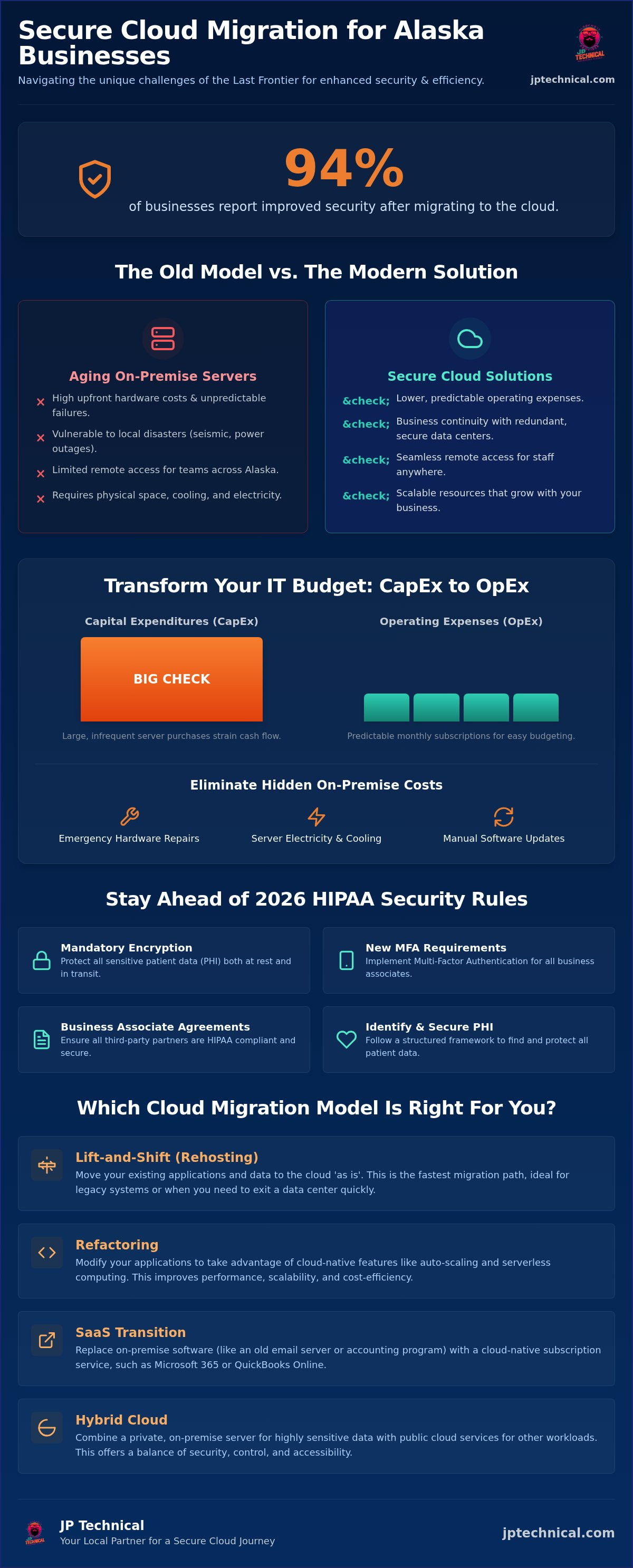 Cloud migration for small businesses