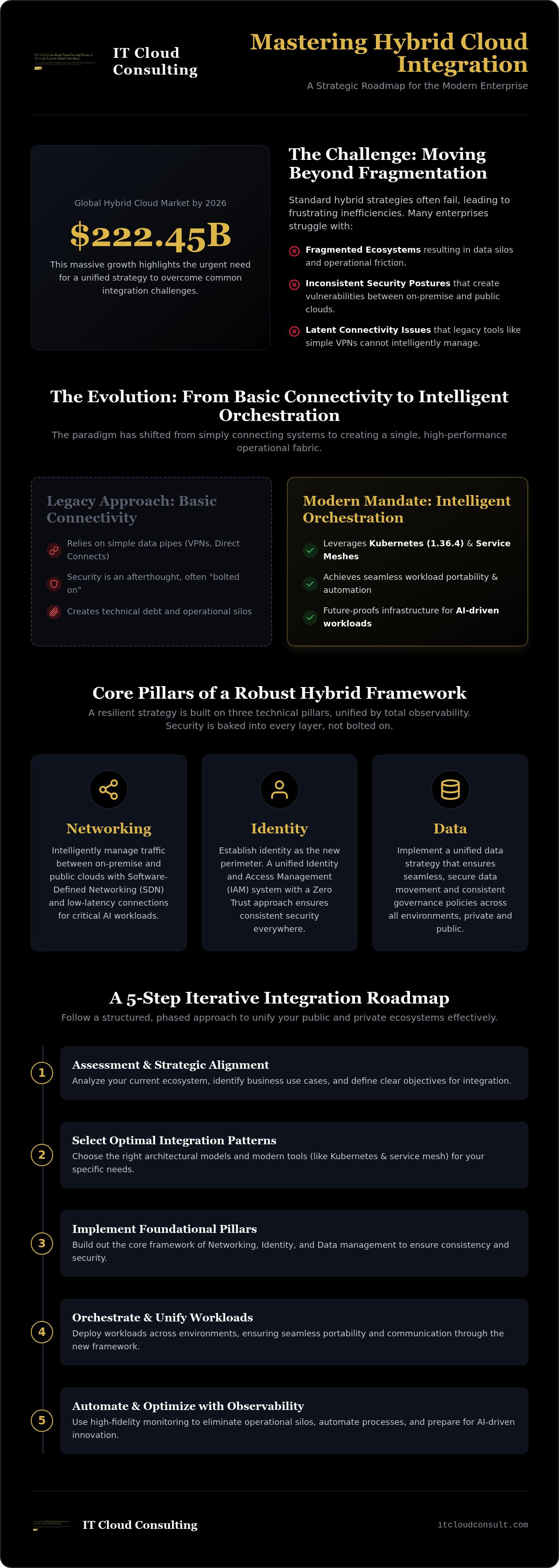Hybrid cloud integration strategy