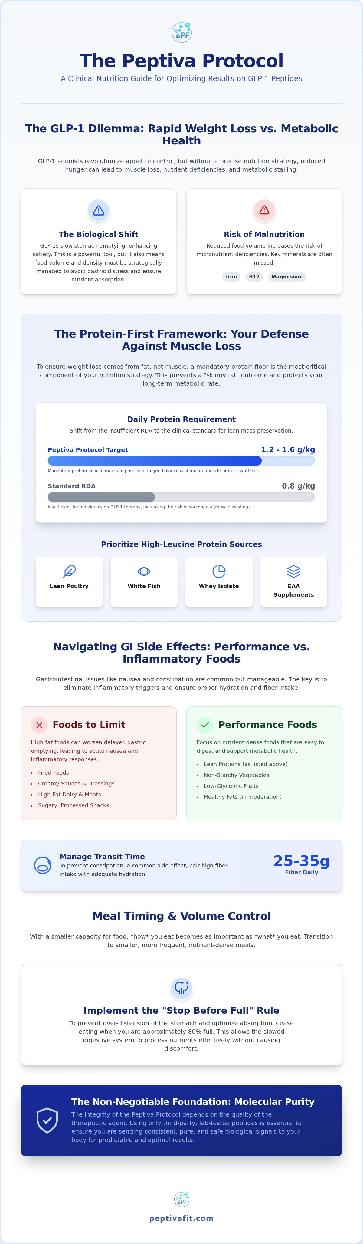 What to eat on glp-1 peptides