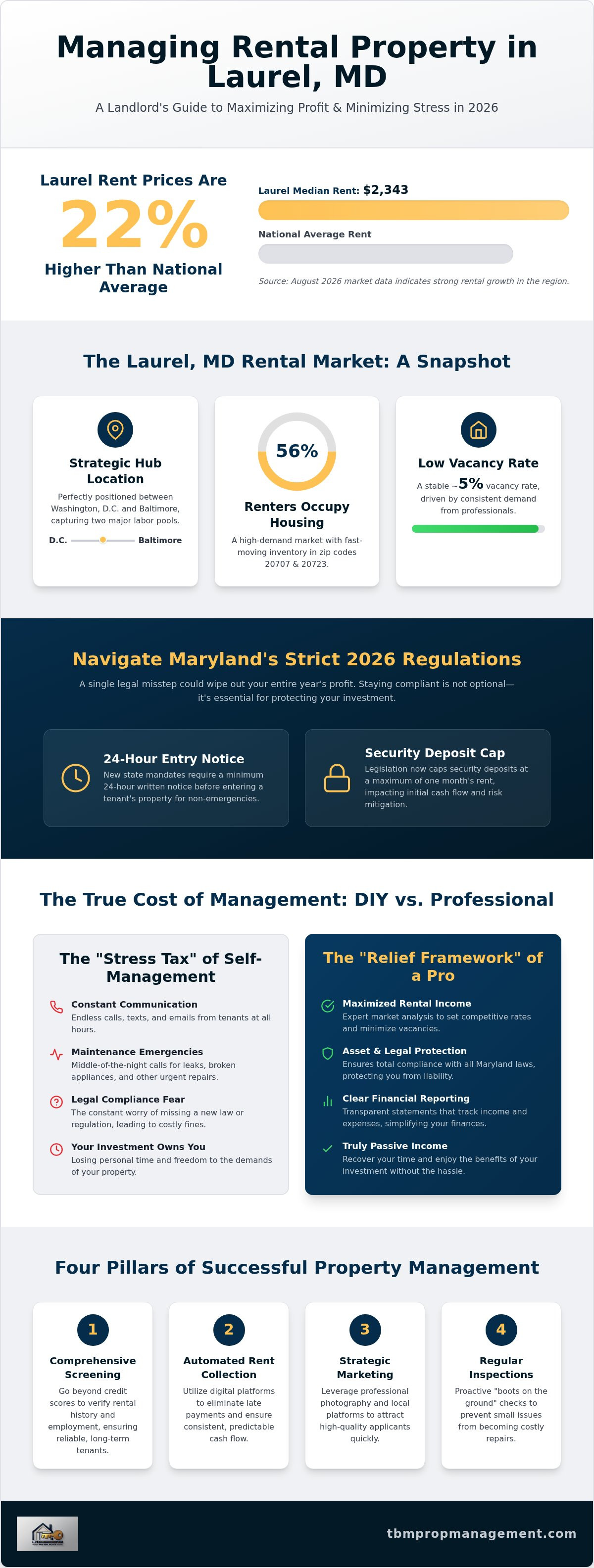 Managing rental property in laurel md