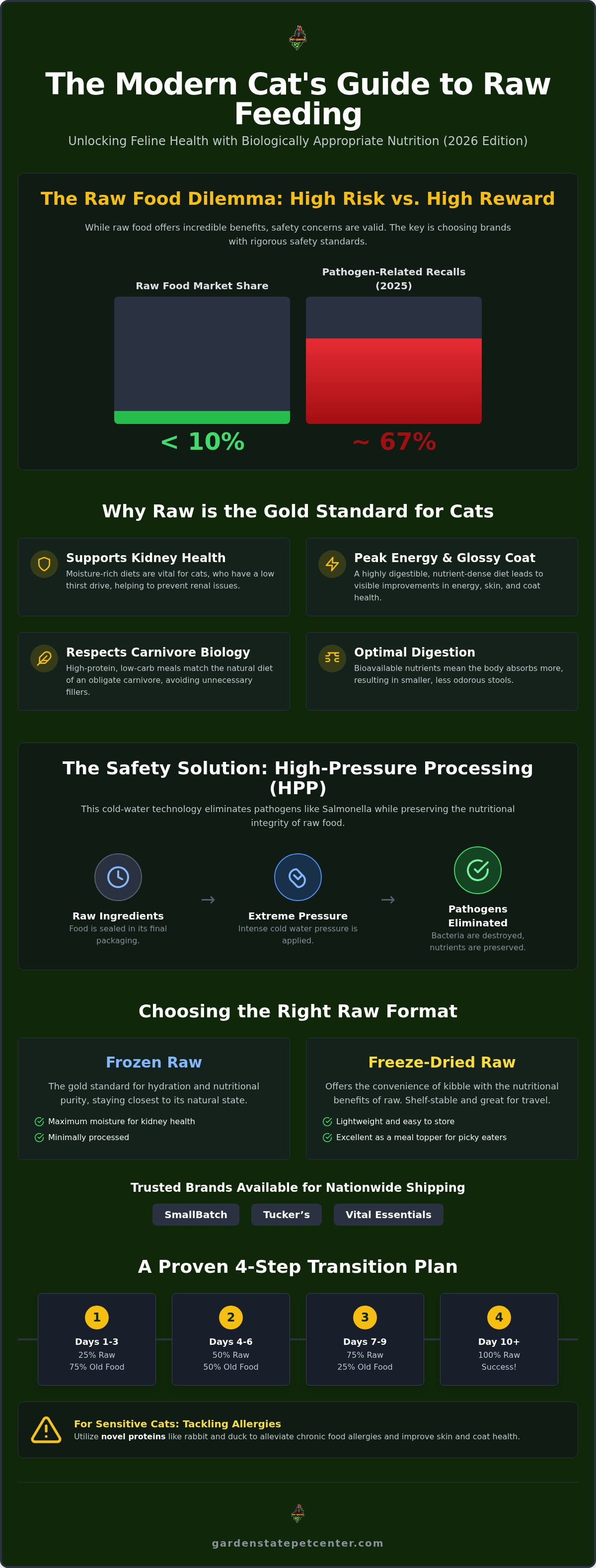 Best raw cat food brands