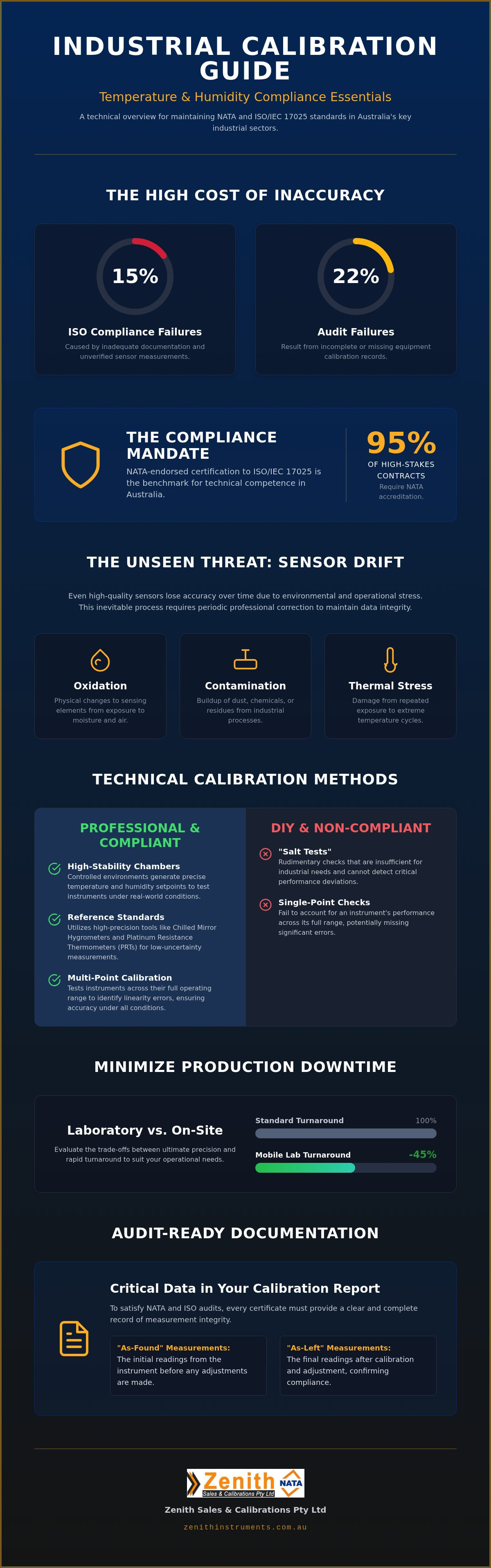 Temperature and humidity calibration