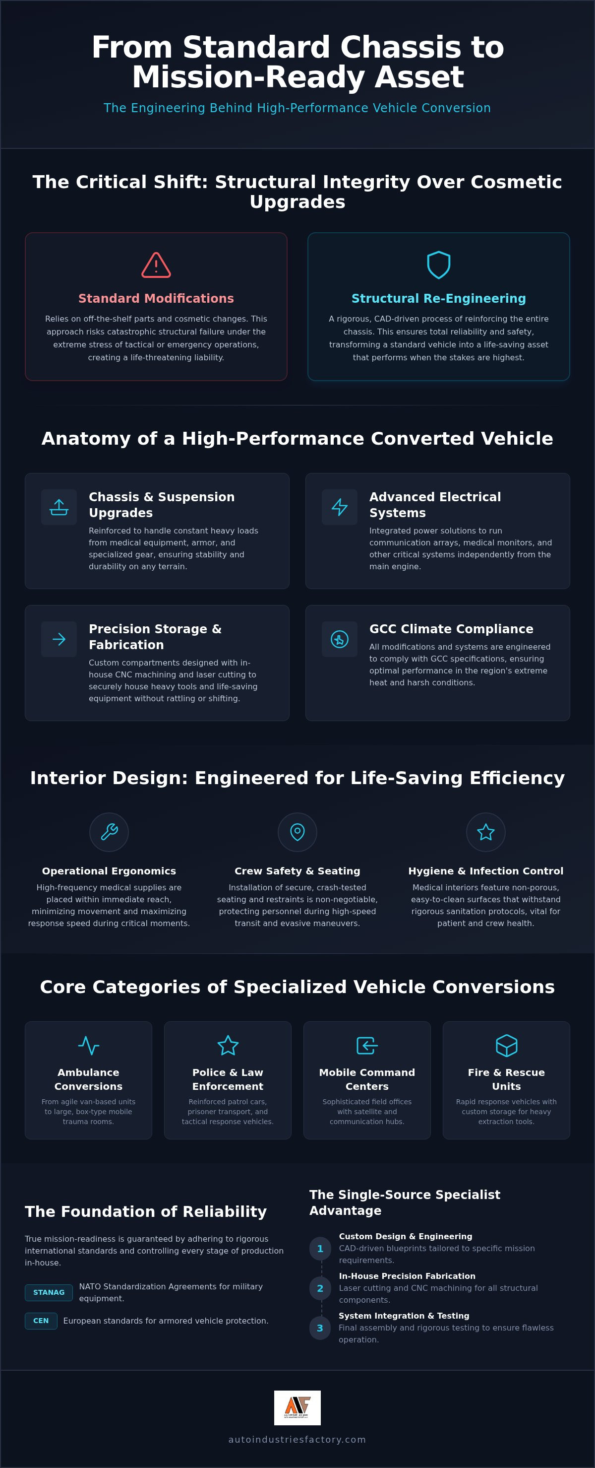 Military vehicle conversion UAE