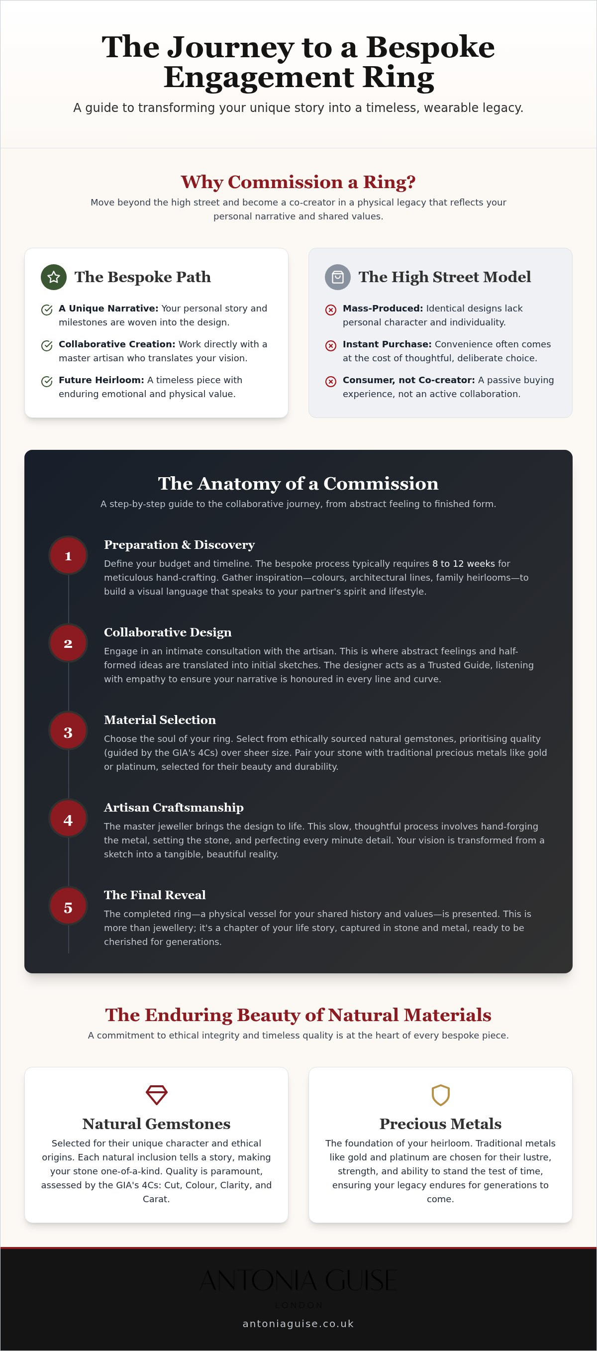 How to commission an engagement ring