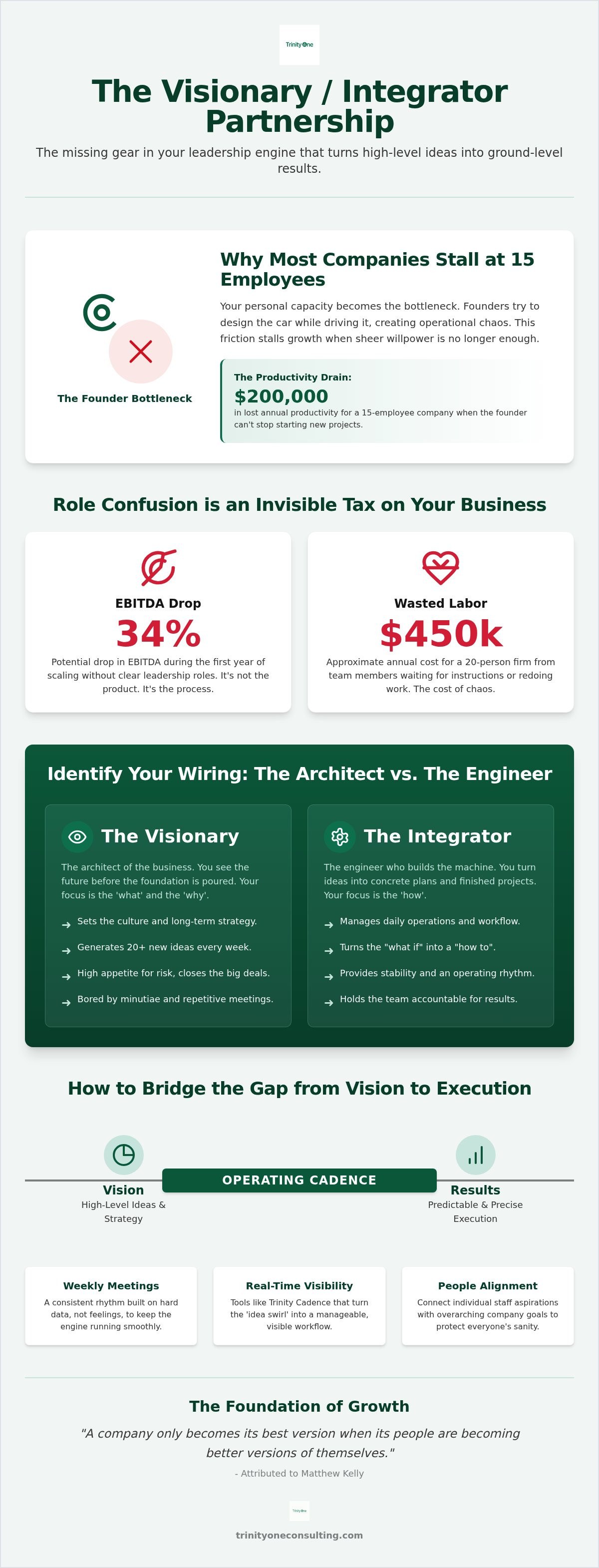 Visionary integrator partnership