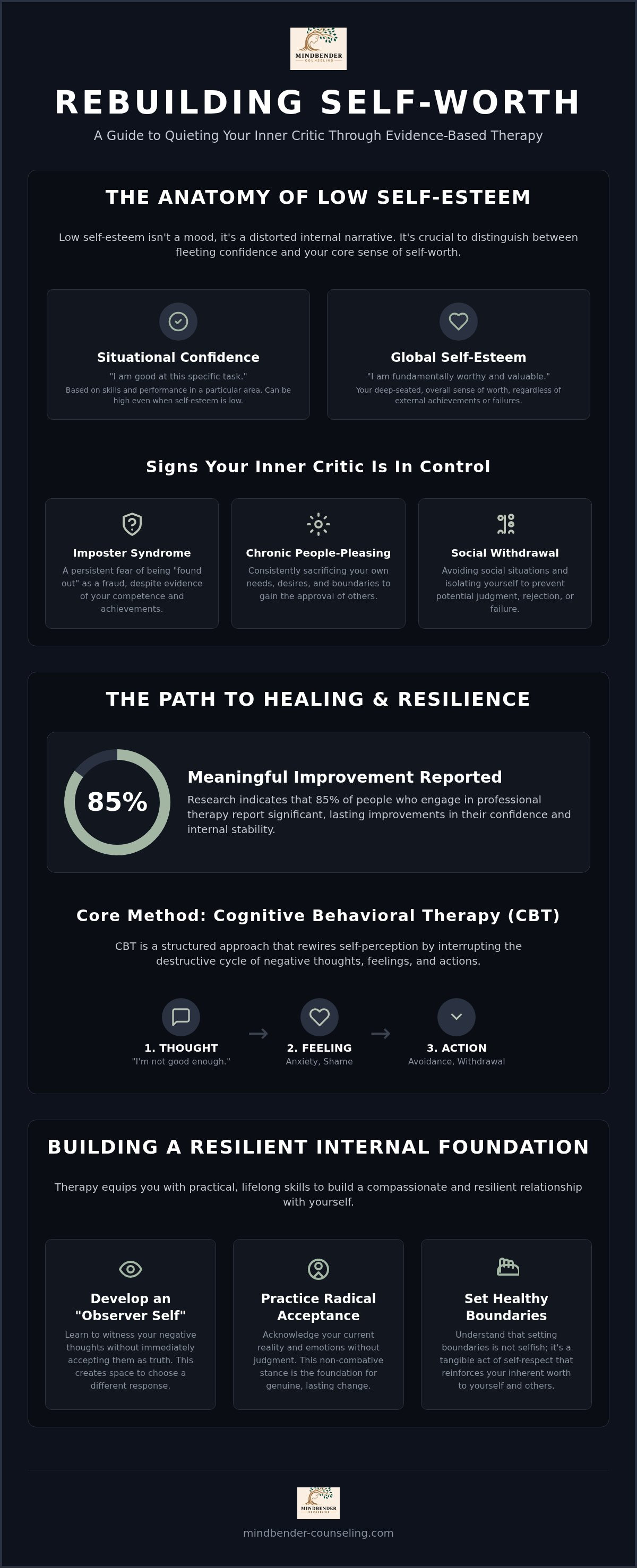 Therapy for self-esteem