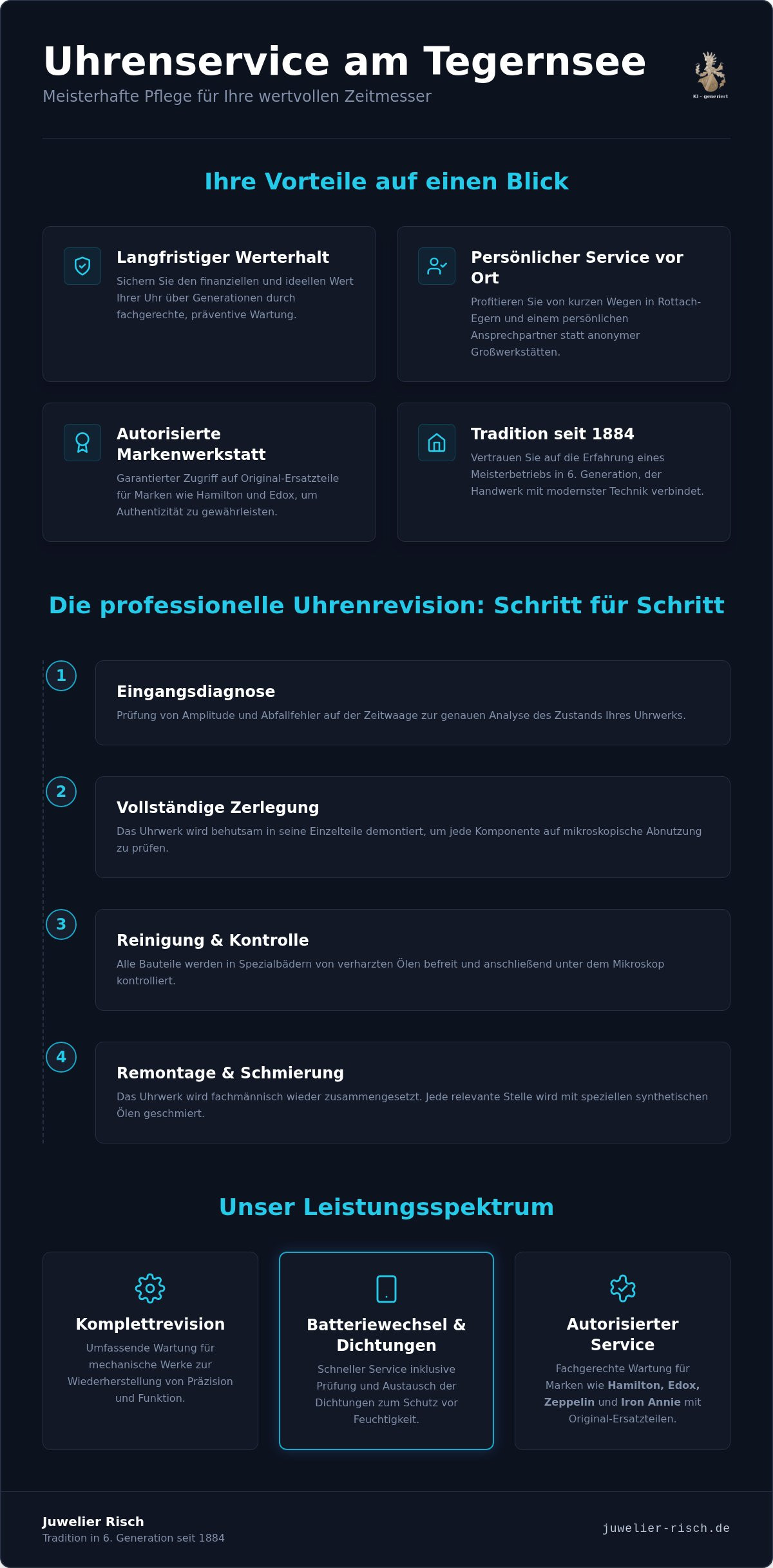Uhrenservice Tegernsee