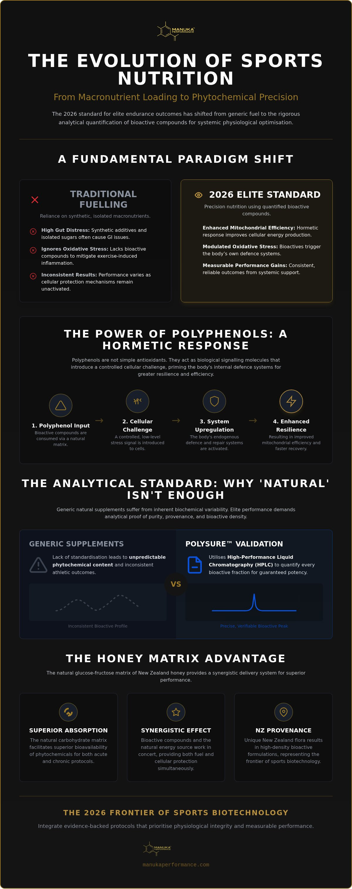 Polyphenols for athletic performance