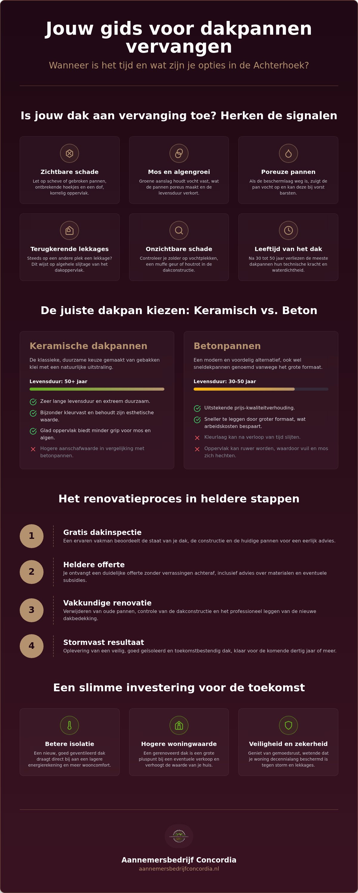 Dakpannen vervangen Eibergen