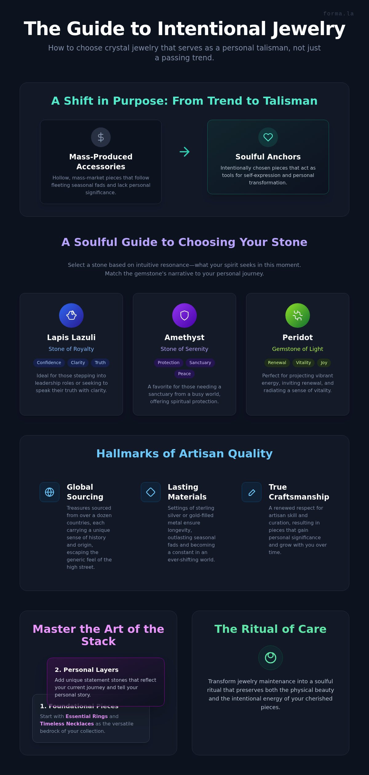 Popular crystal jewelry