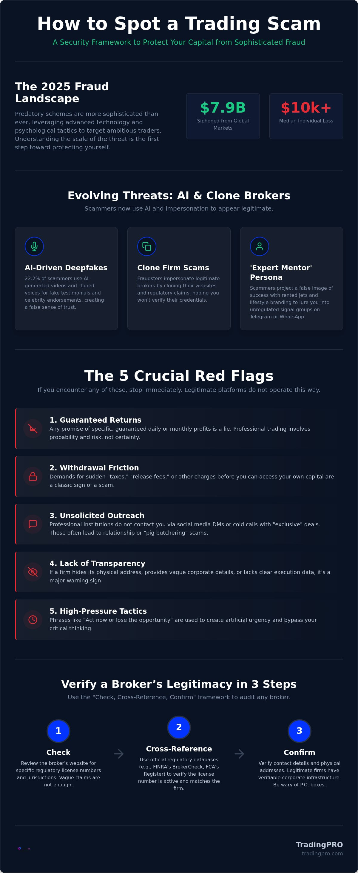 How to spot a trading scam