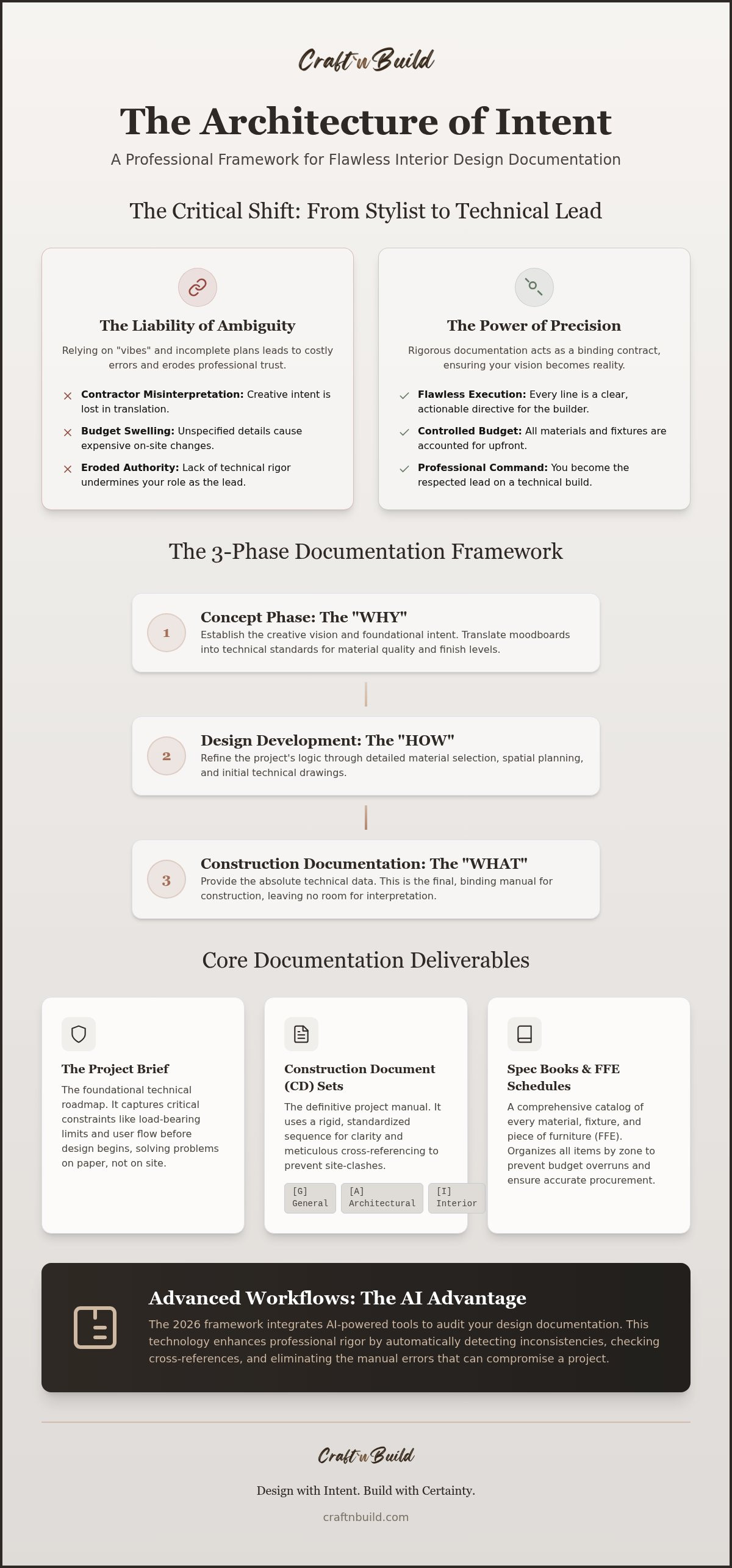 Documentación de diseño para proyectos de interiores