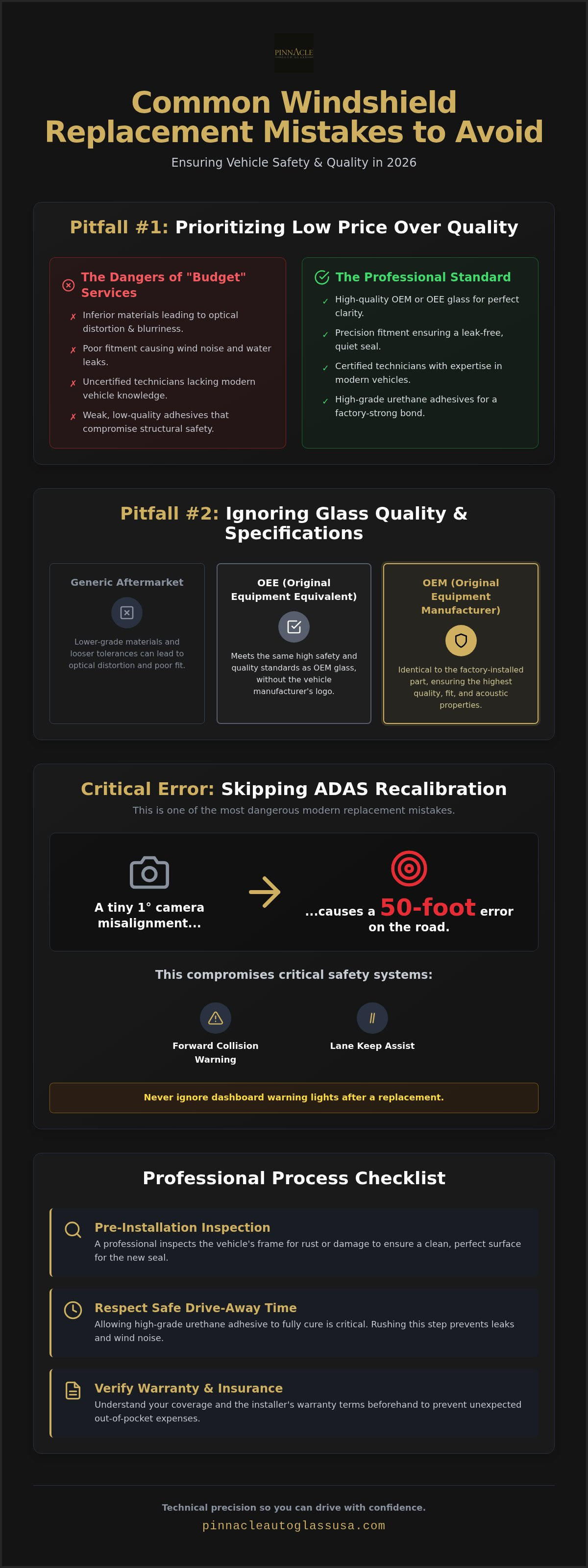 Common windshield replacement mistakes to avoid