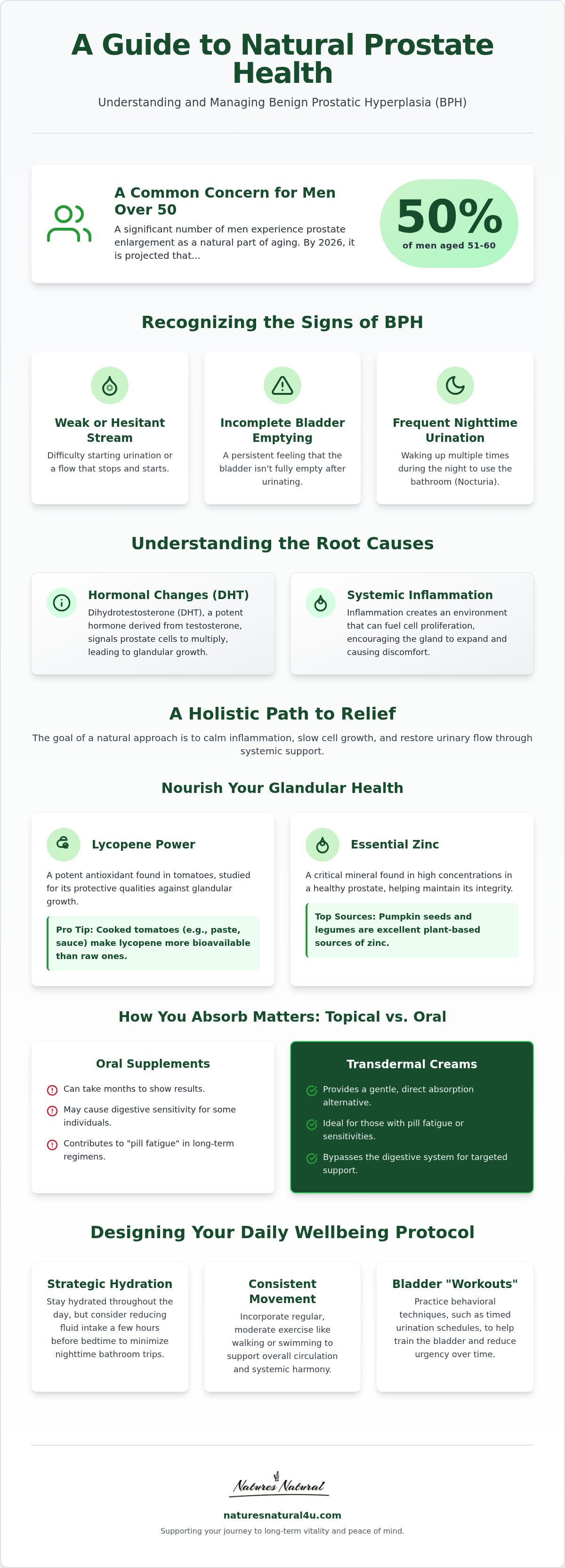 Natural ways to shrink the prostate gland