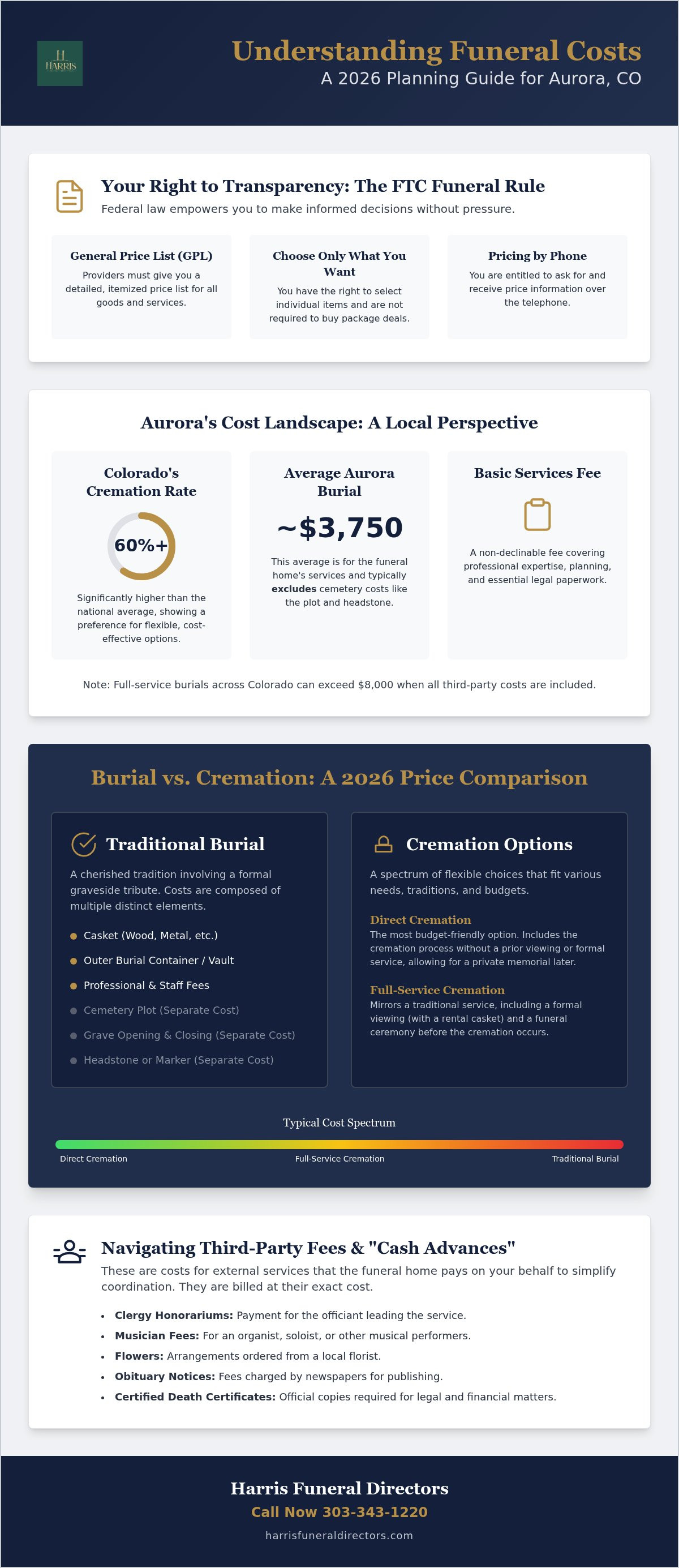 Funeral costs in aurora co