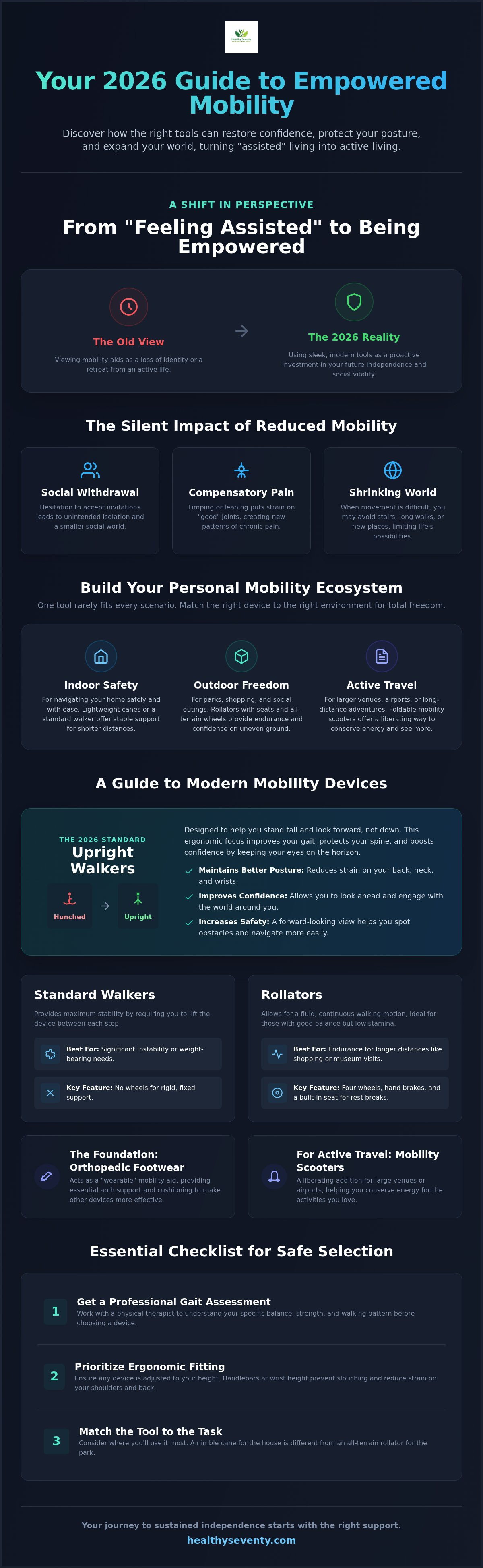 Mobility devices for elderly