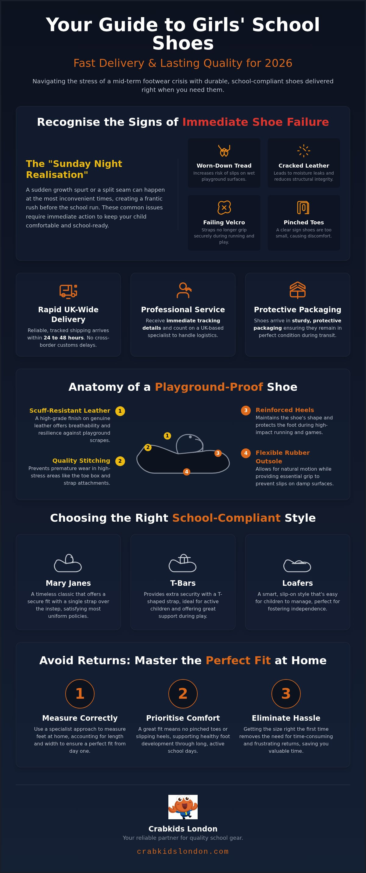 Girls school shoes fast delivery