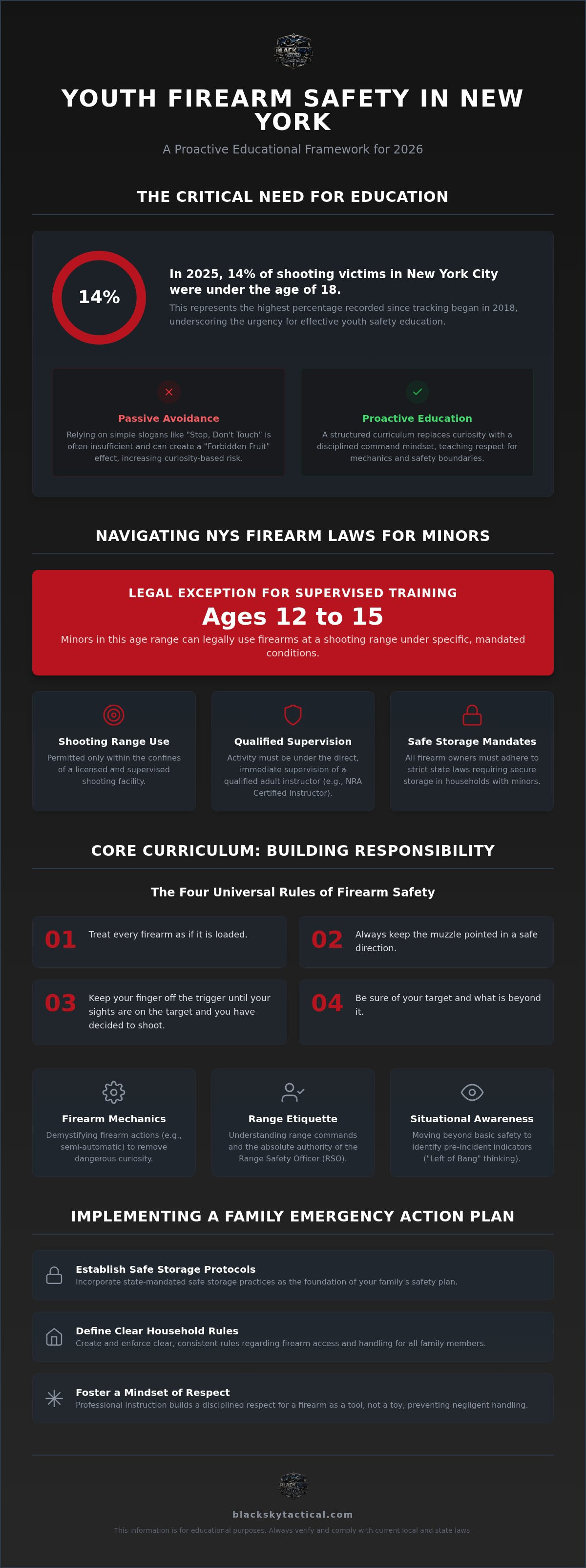 Youth firearm safety course NY