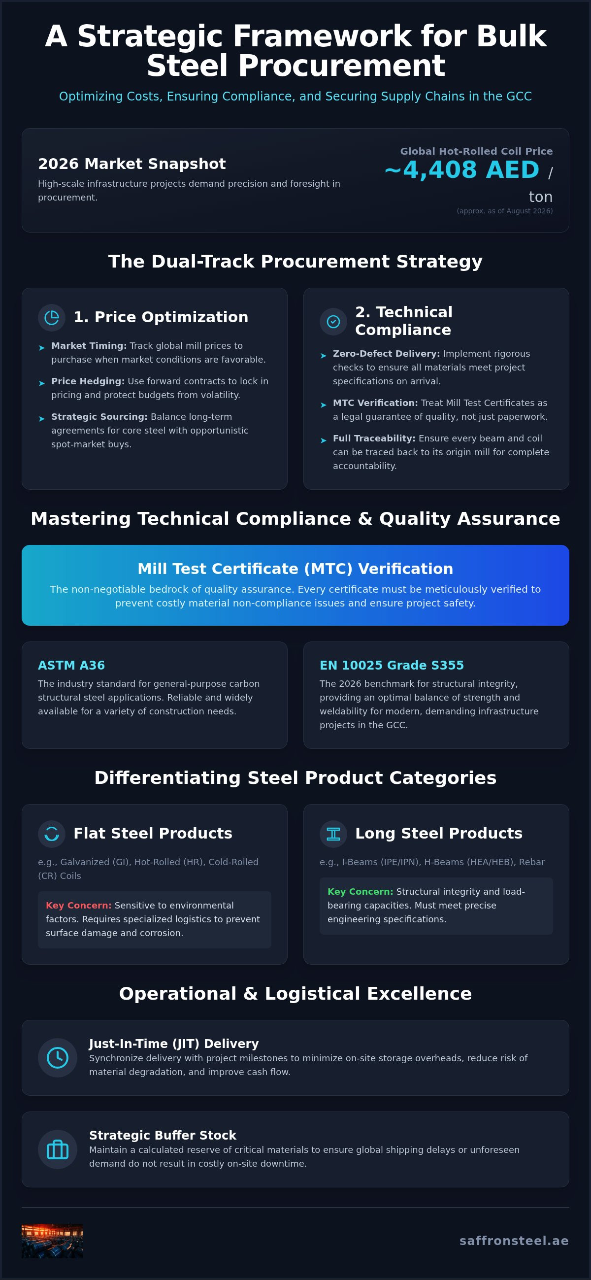 Bulk steel procurement