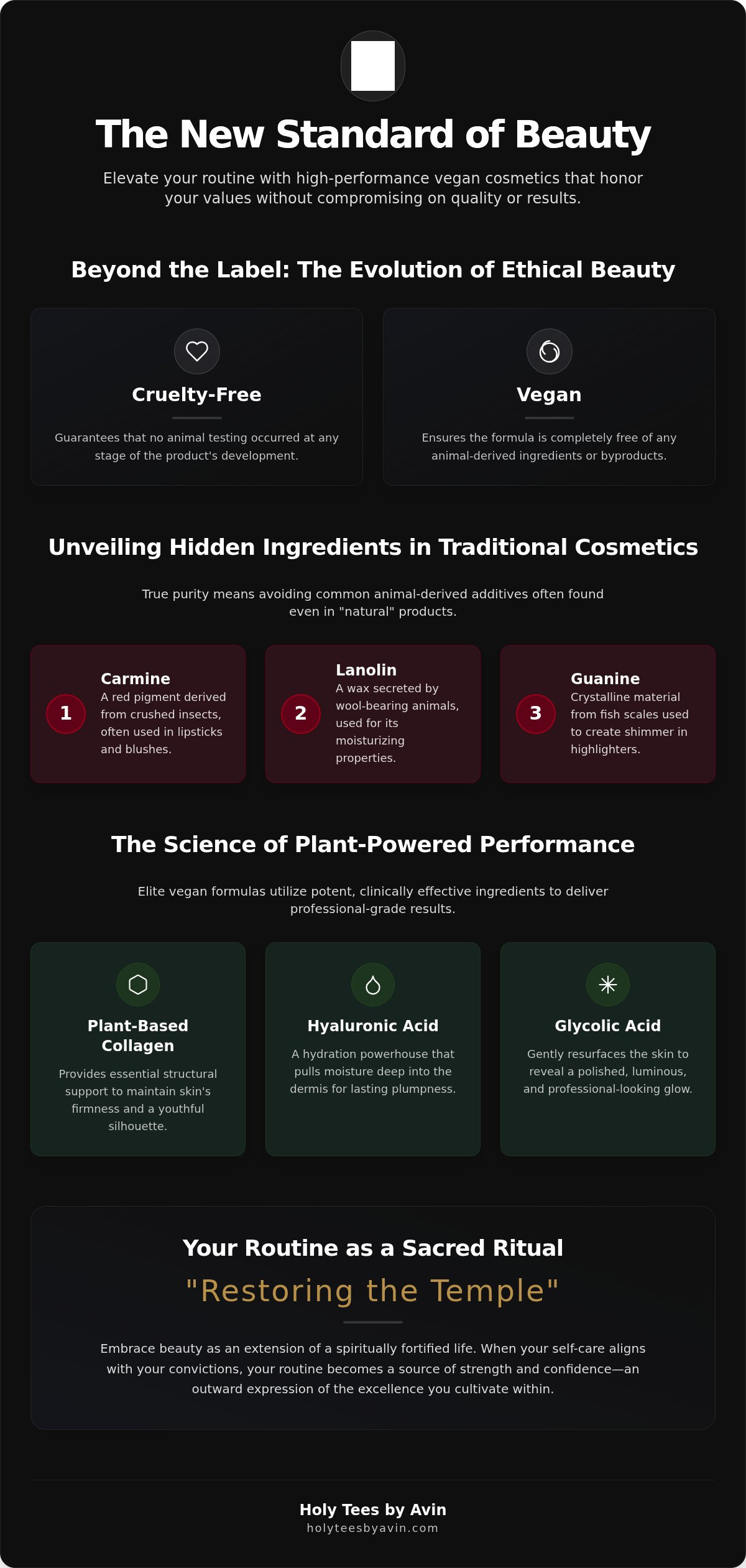 Produits de beauté végétaliens