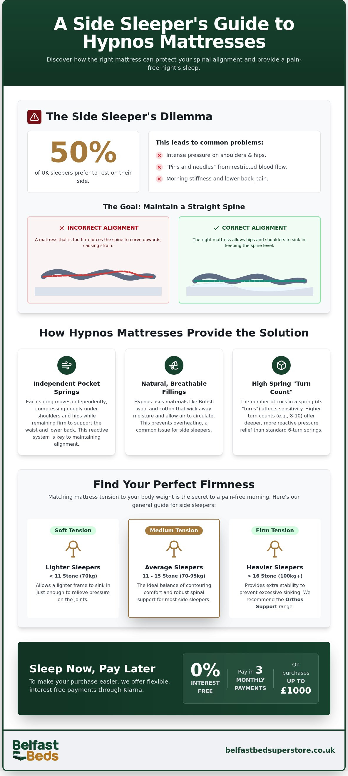 Best Hypnos mattress for side sleepers