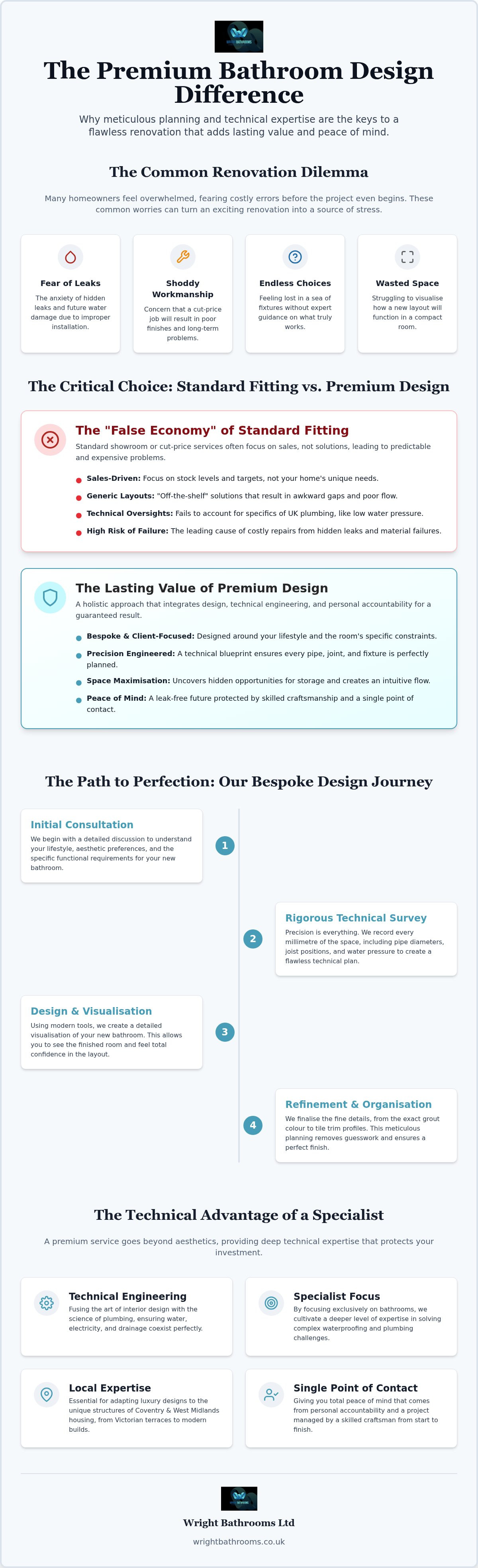 Premium bathroom design service