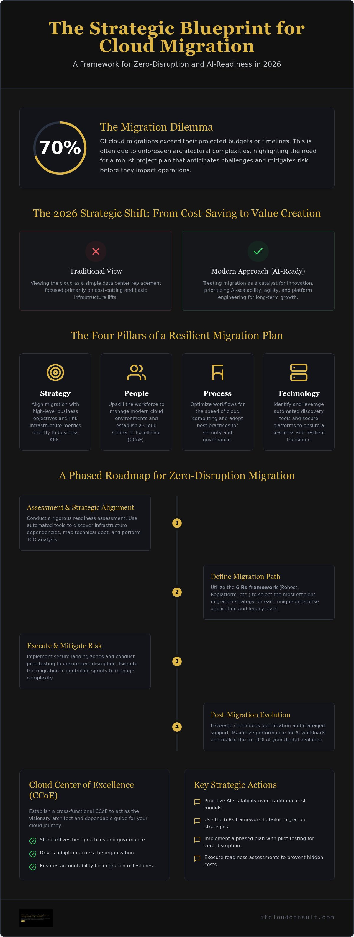 Cloud migration project plan