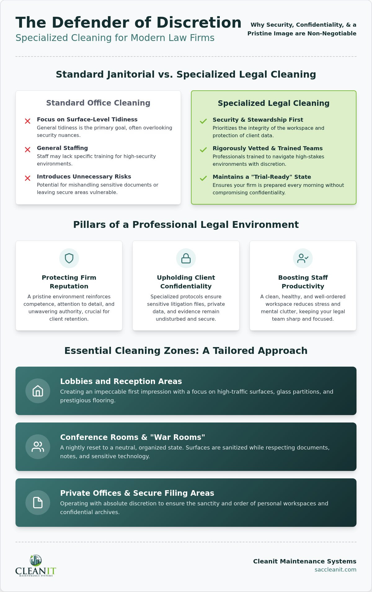Law firm cleaning services Sacramento