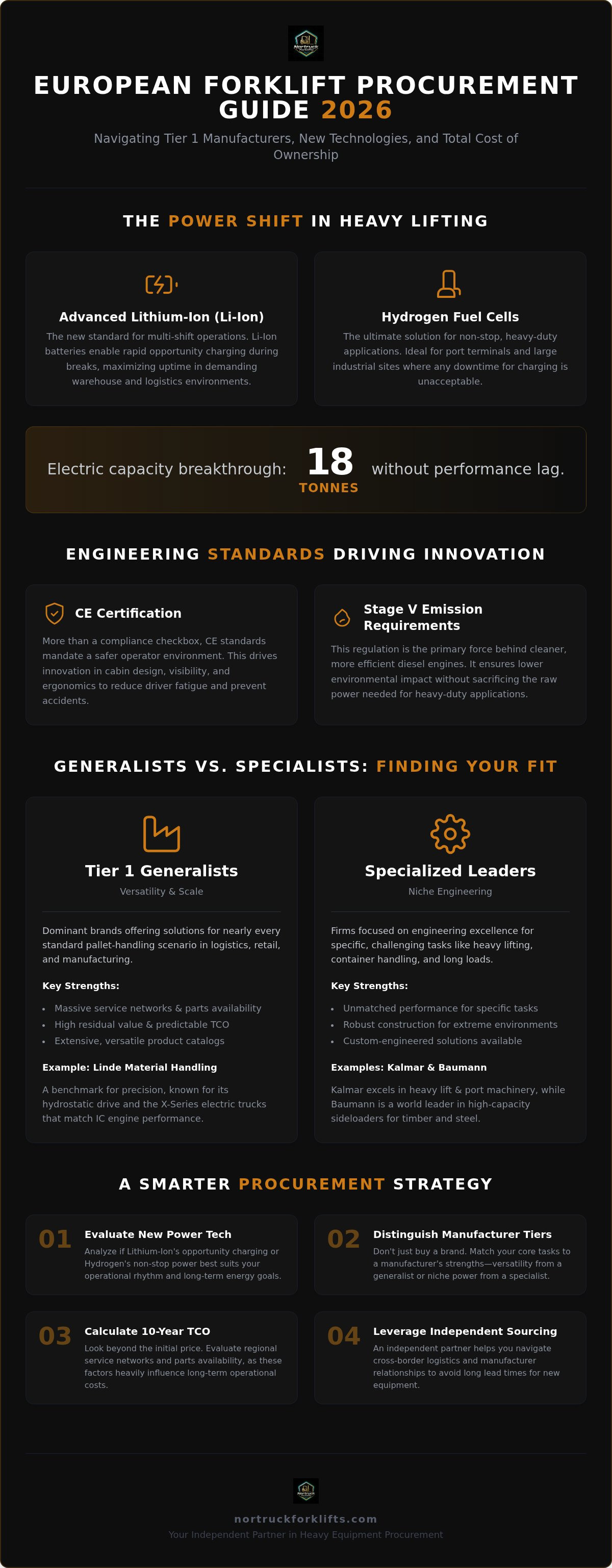 Best European forklift manufacturers