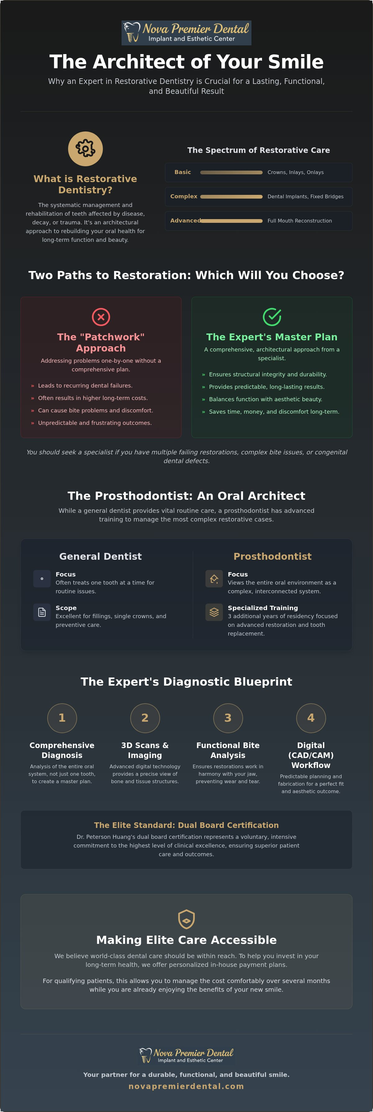Expert in restorative dentistry