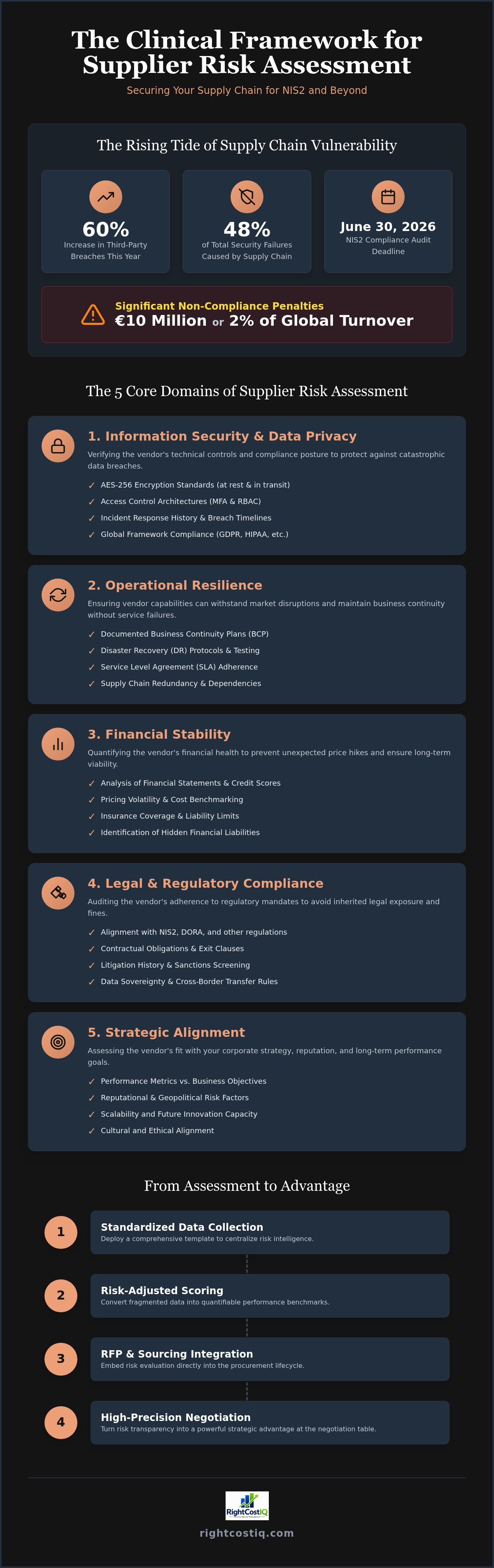 Supplier risk assessment template