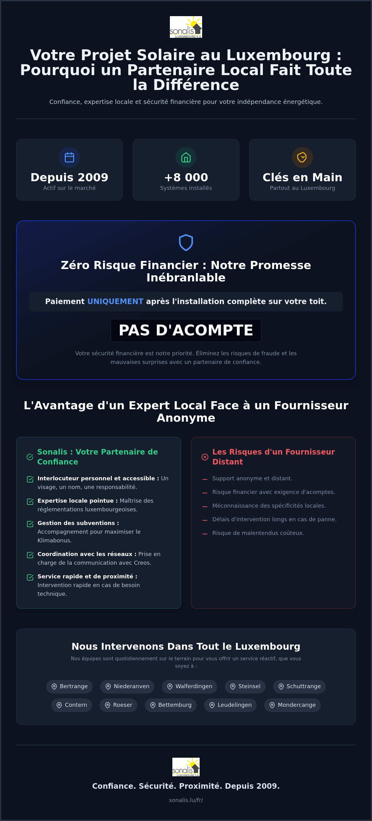 Importance d'un interlocuteur local
