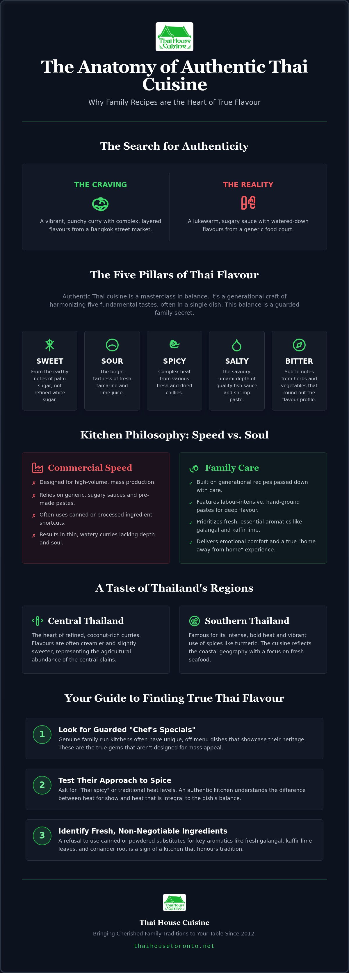 Family recipe Thai food Toronto
