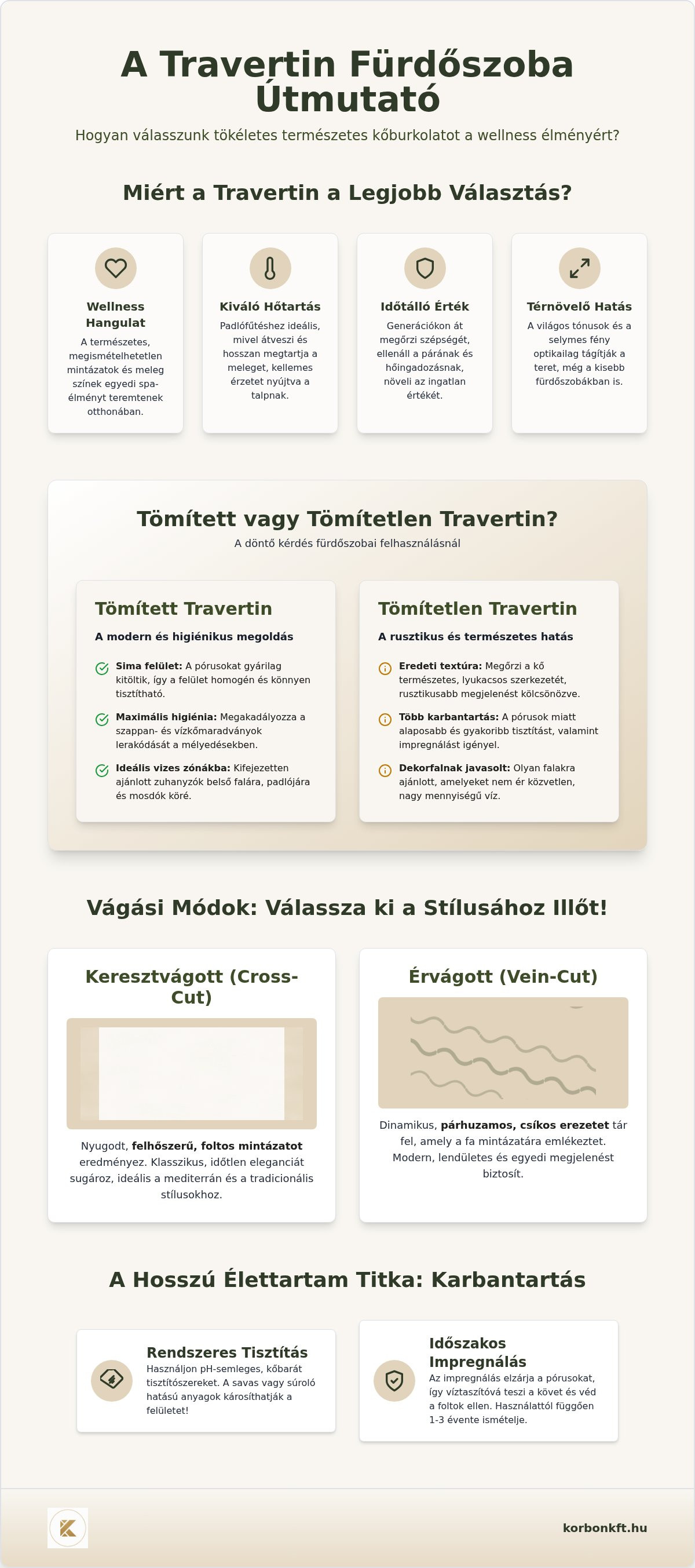 Travertin fürdőszoba burkolat