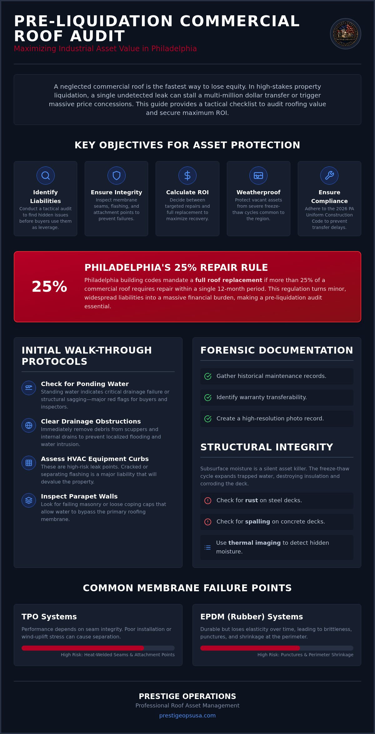 Commercial property liquidation Philadelphia