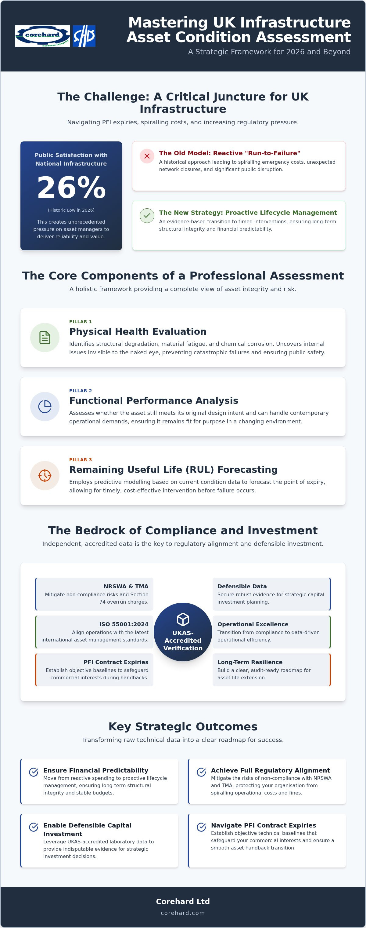 Infrastructure asset condition assessment