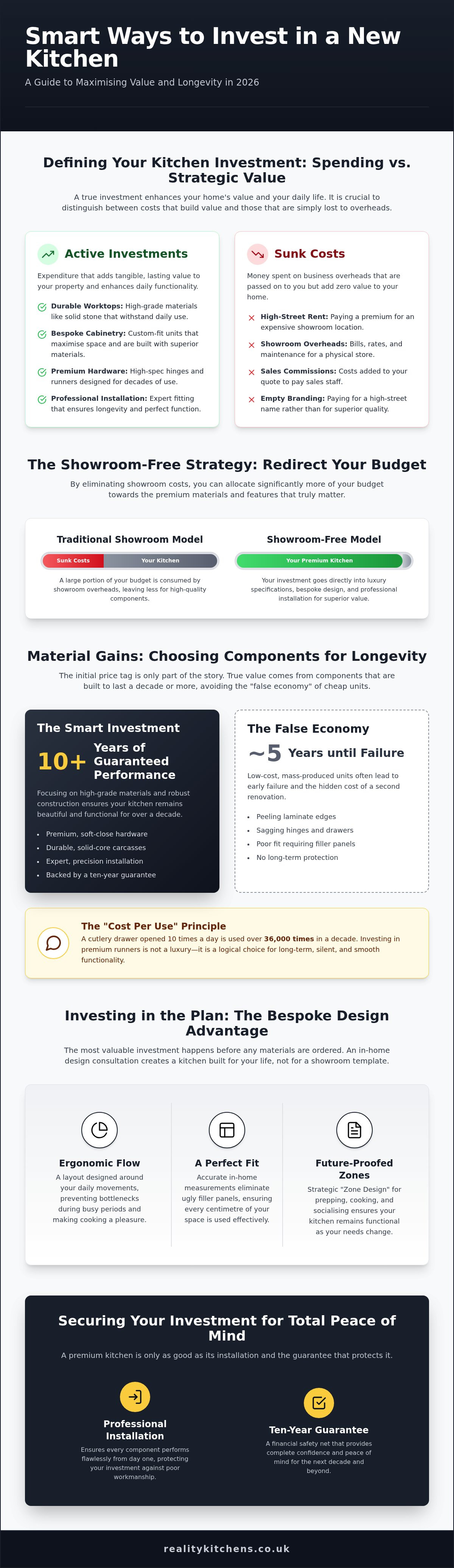 Smart ways to invest in a new kitchen