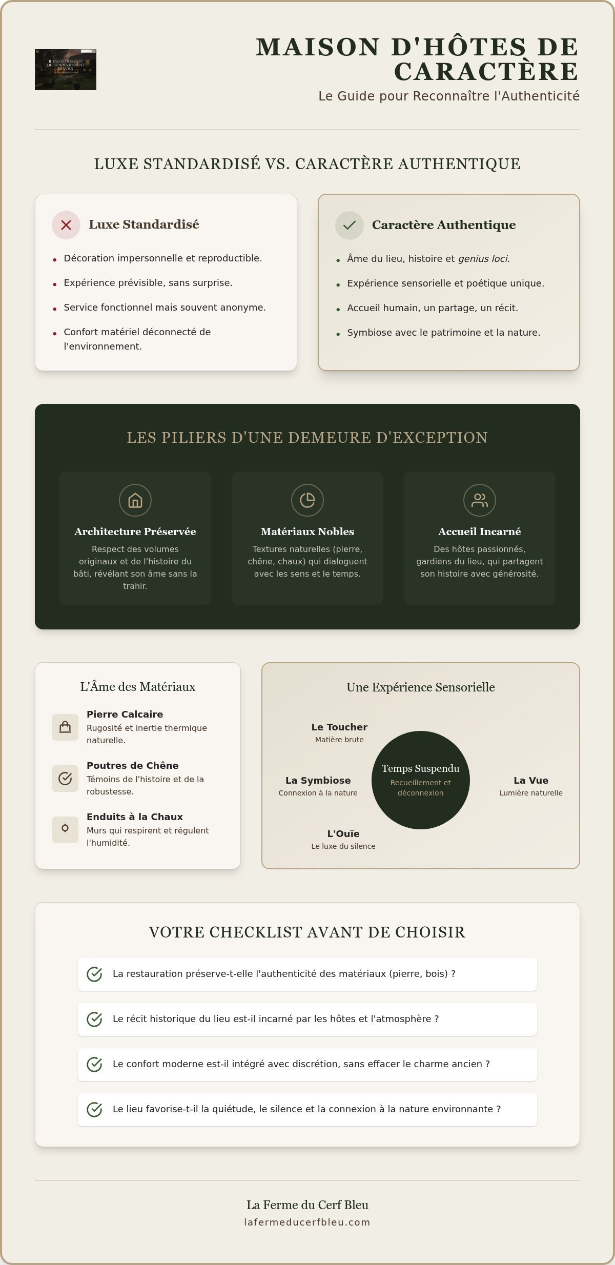 Maison d'hôtes de caractère