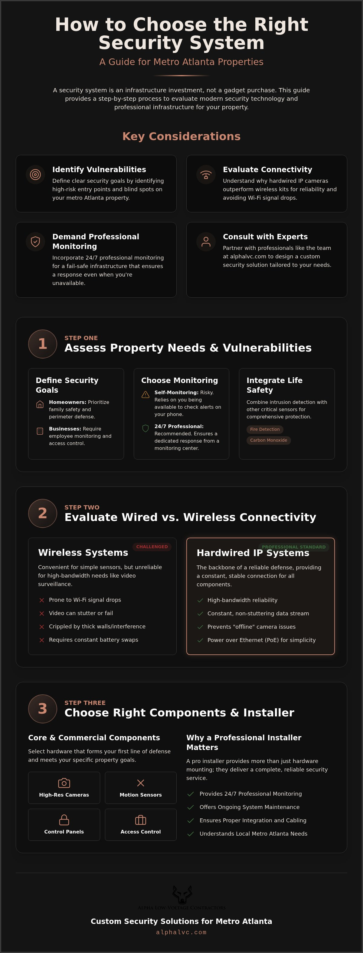 How to choose a security system