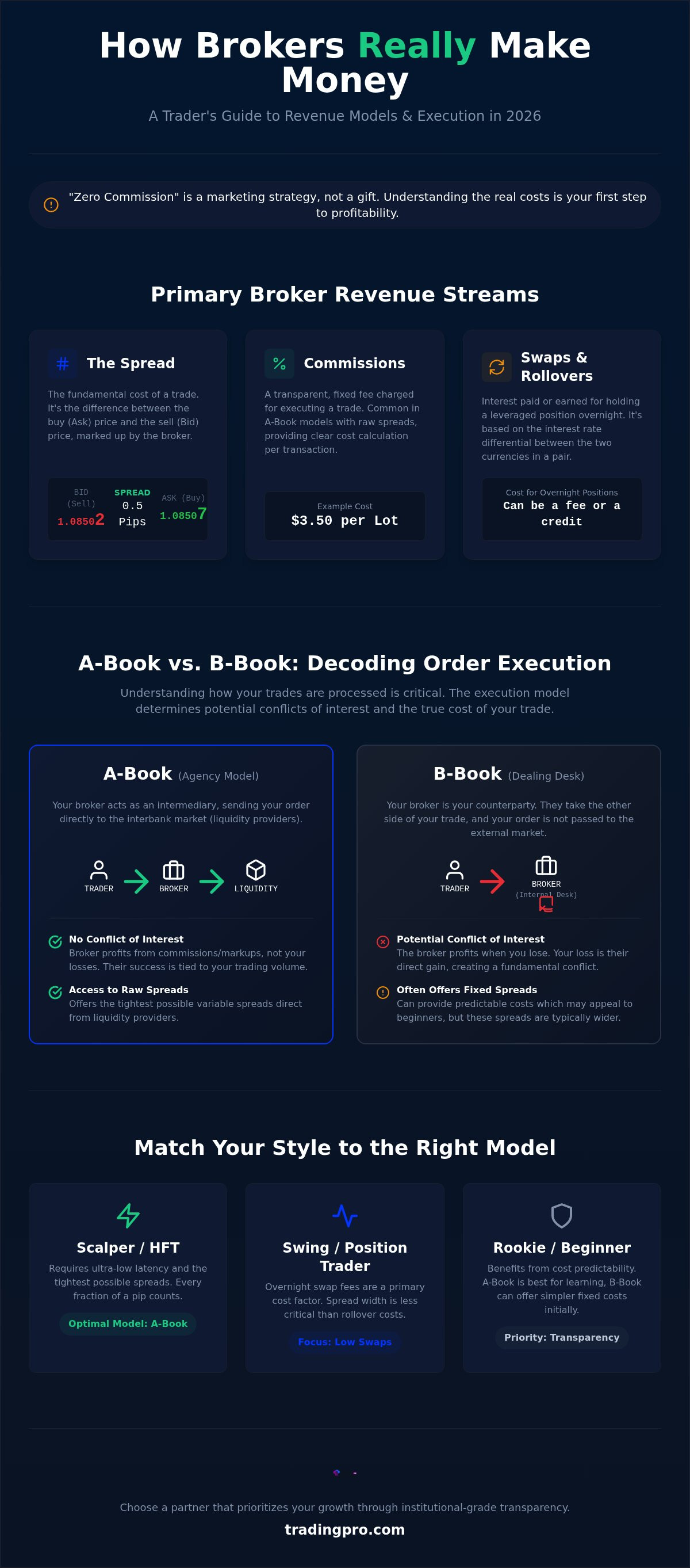 How brokers make money