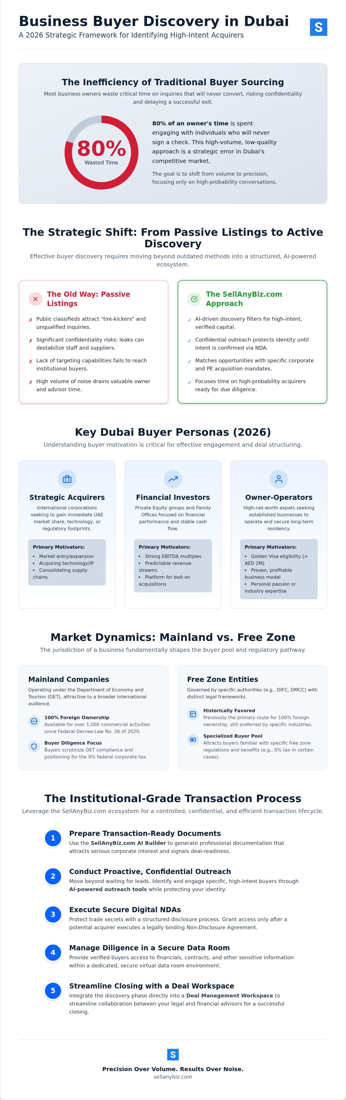 Business buyer discovery Dubai