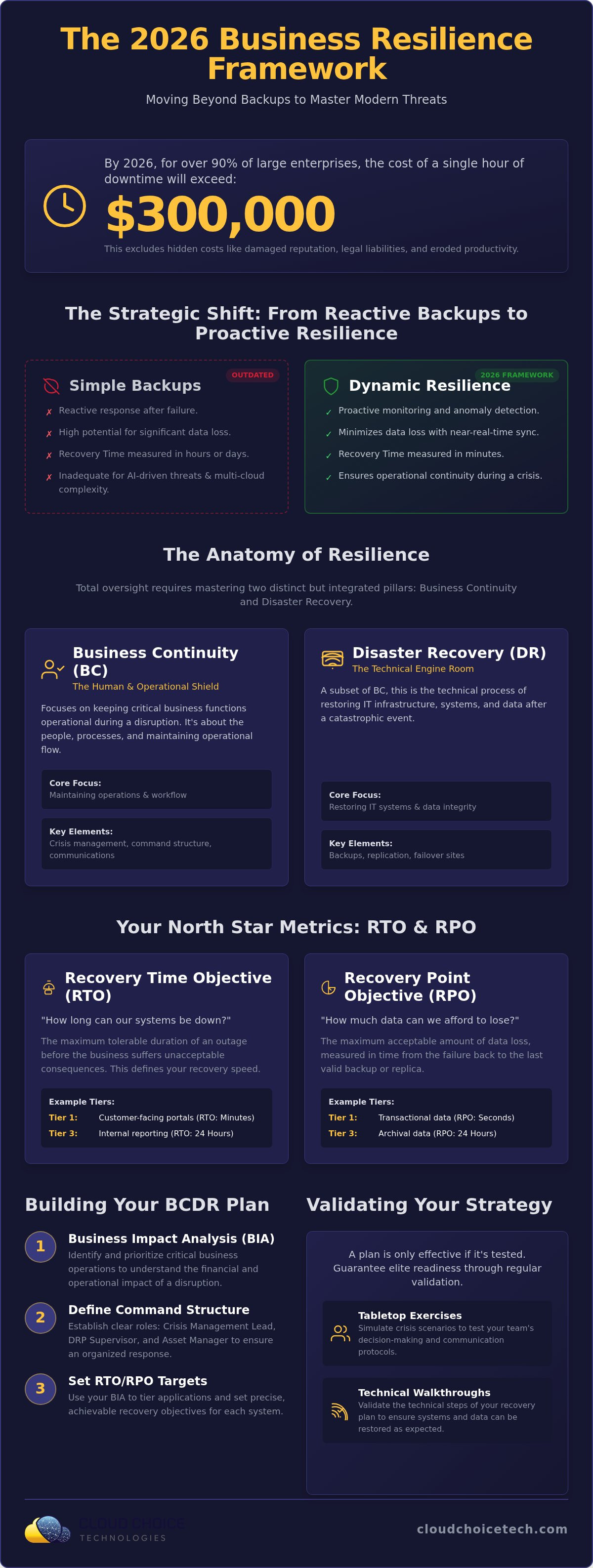 Business continuity and disaster recovery plan