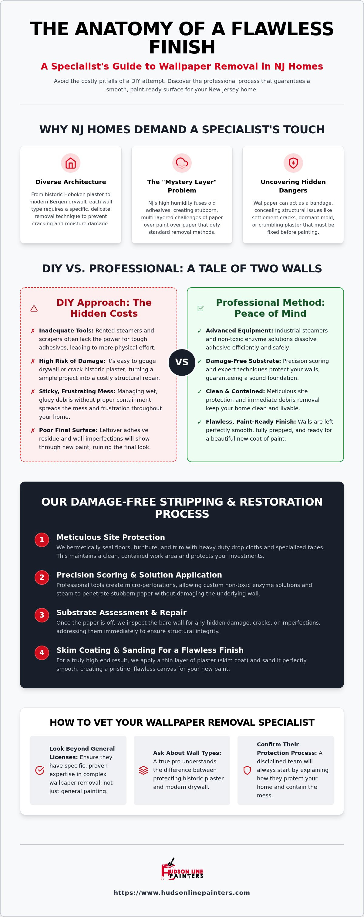 Professional wallpaper removal NJ