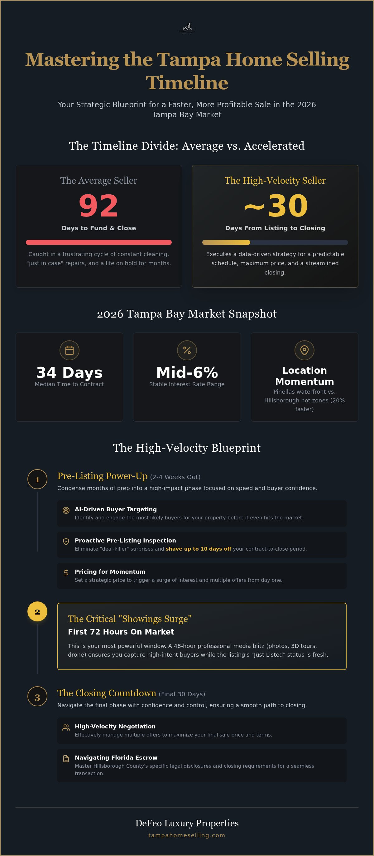 Tampa home selling timeline