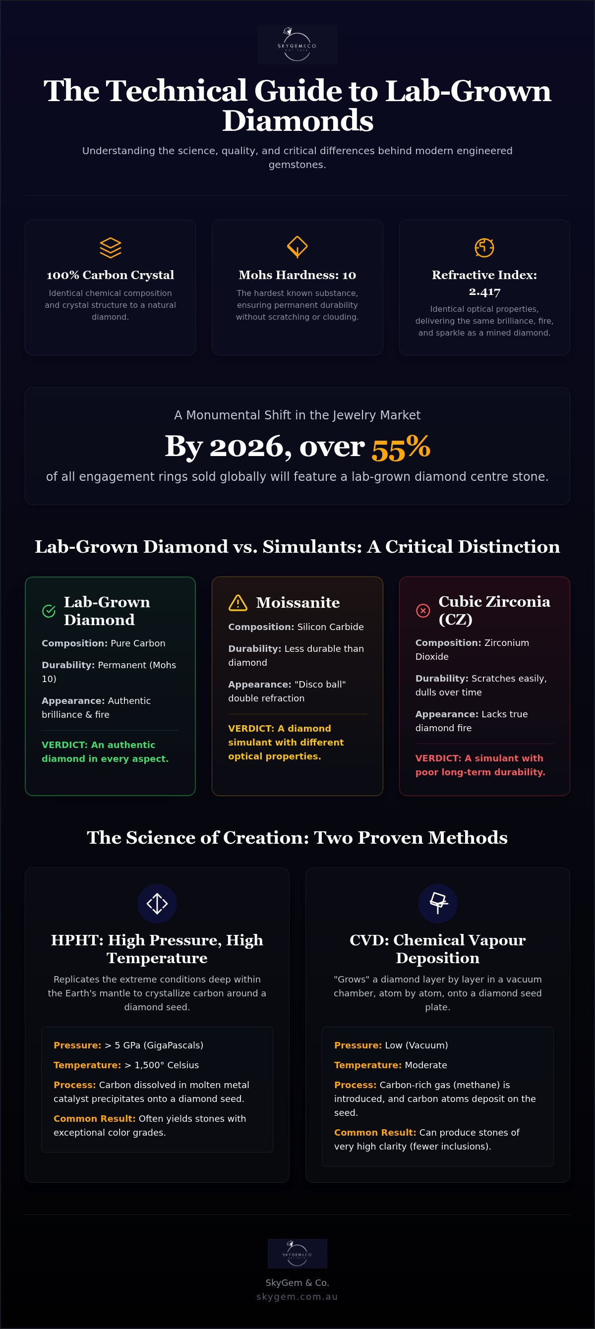 Lab grown diamond