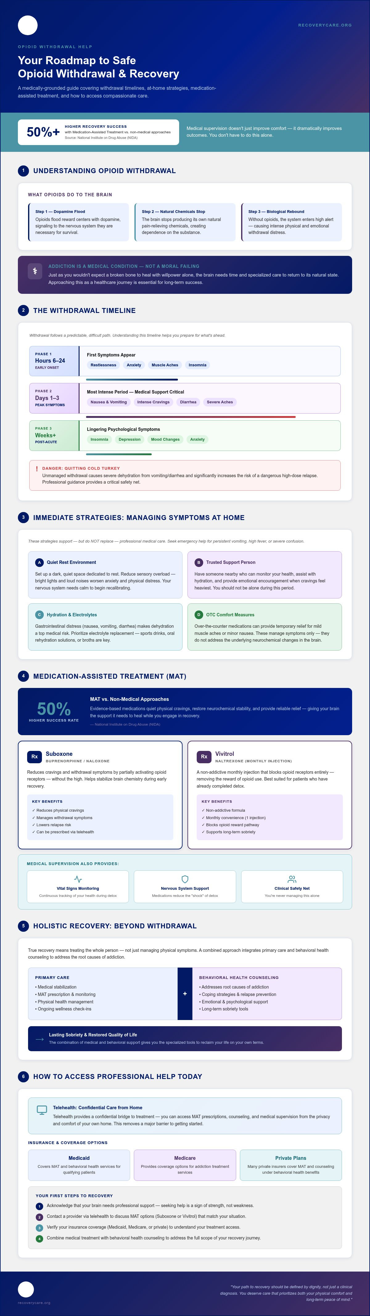 Opioid withdrawal help