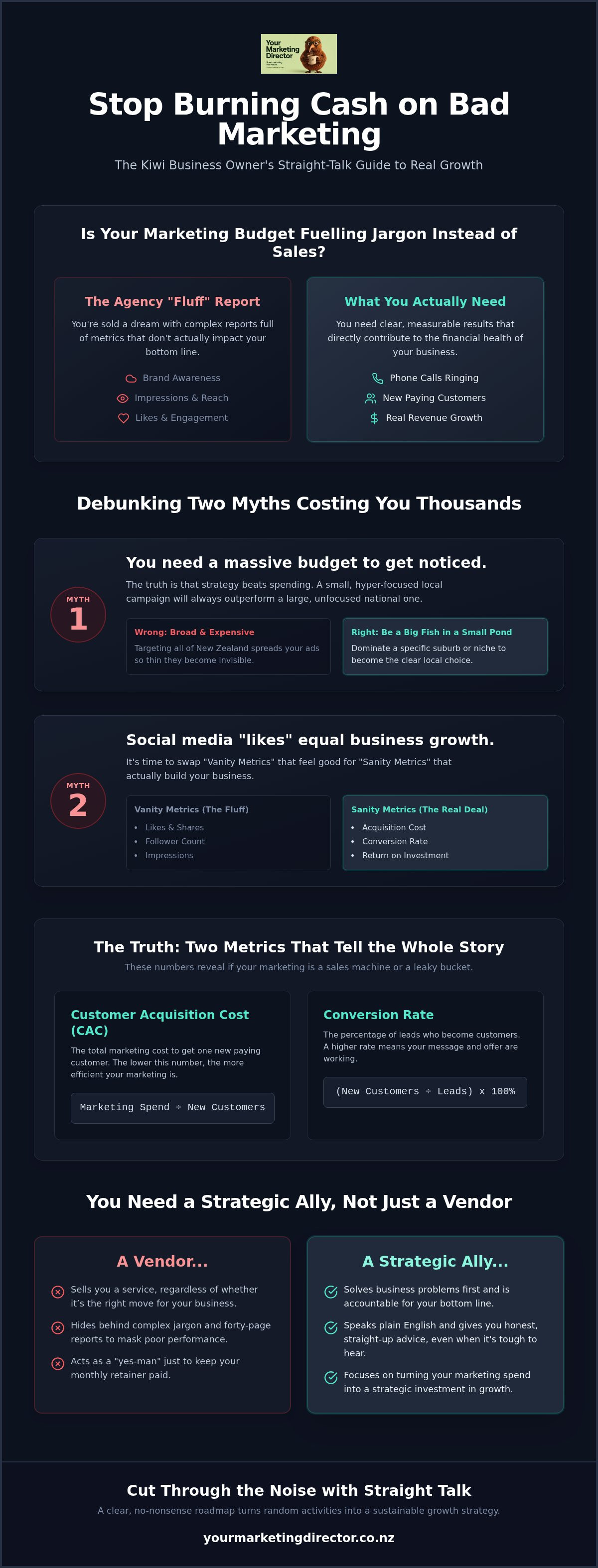 Straight talk marketing advice